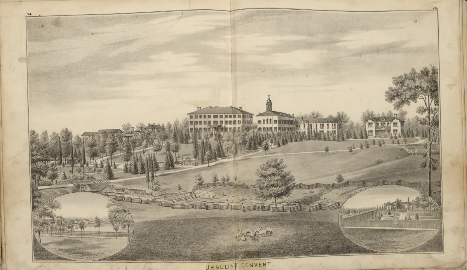 An 1876 atlas of Brown County, Ohio with color maps, portraits of prominent citizens and county history. — nearby landmark in Brown County, Ohio