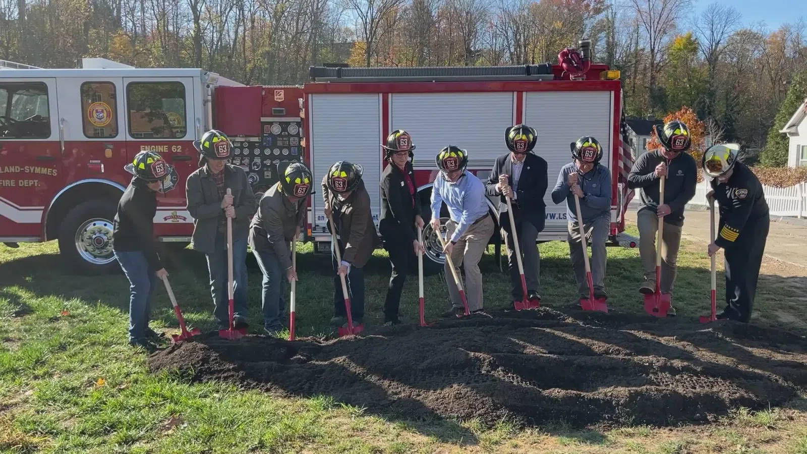 Community leaders, residents, and U.S. Department of Agriculture (USDA) Rural Development (RD) representatives gathered in Loveland, OH, on November 2, 2024. The USDA RD Community Facilities program allowed them to break