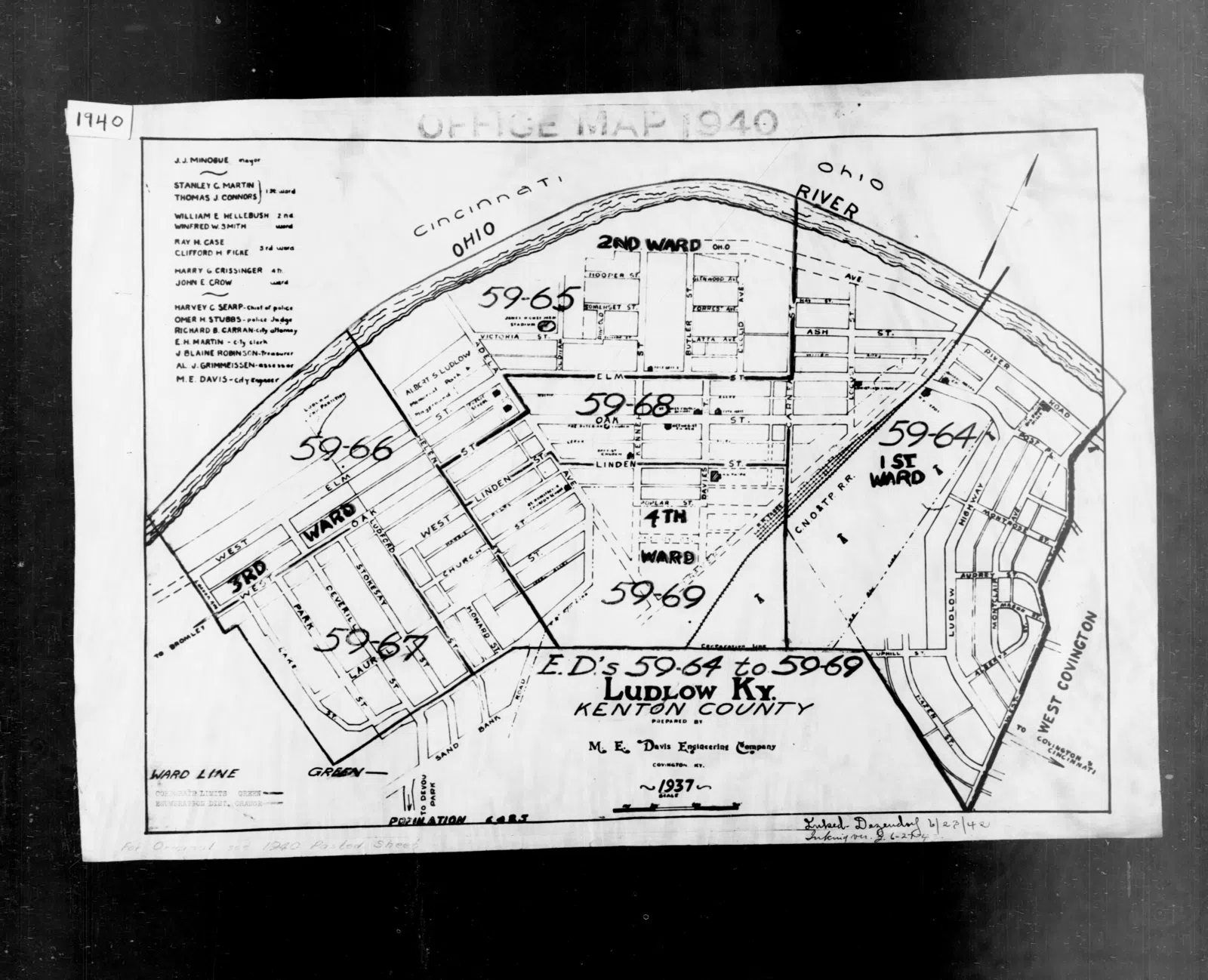 File:1940 Census Enumeration District Maps - Kentucky - Kenton County - Ludlow - ED 59-64, ED 59-65, ED 59-66, ED 59-67, ED 59-68, ED 59-69 - NARA - 5831963.jpg