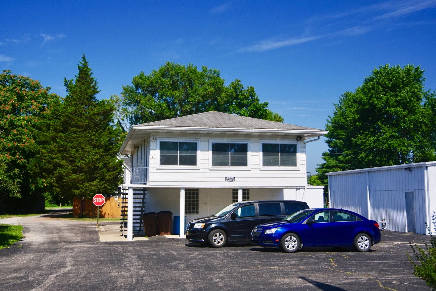 Melbourne City Building in Melbourne, Kentucky, United States.