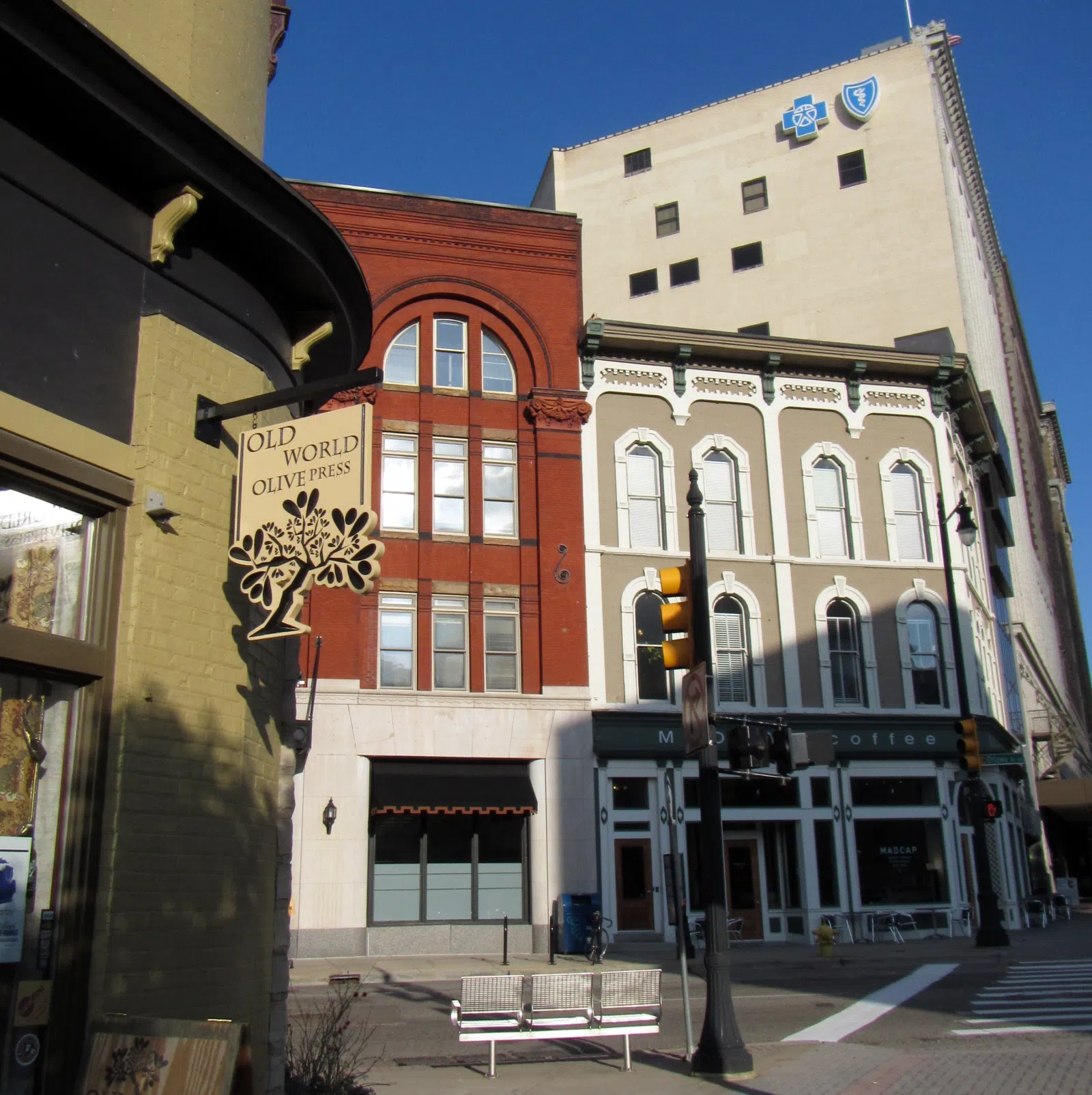 Monroe Center Street Corner
