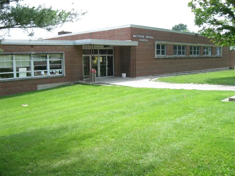 Matthew Duvall Elementary School in the Mt. Healthy City Schools District. (Opened in 1956, closed and demolished in 2010)