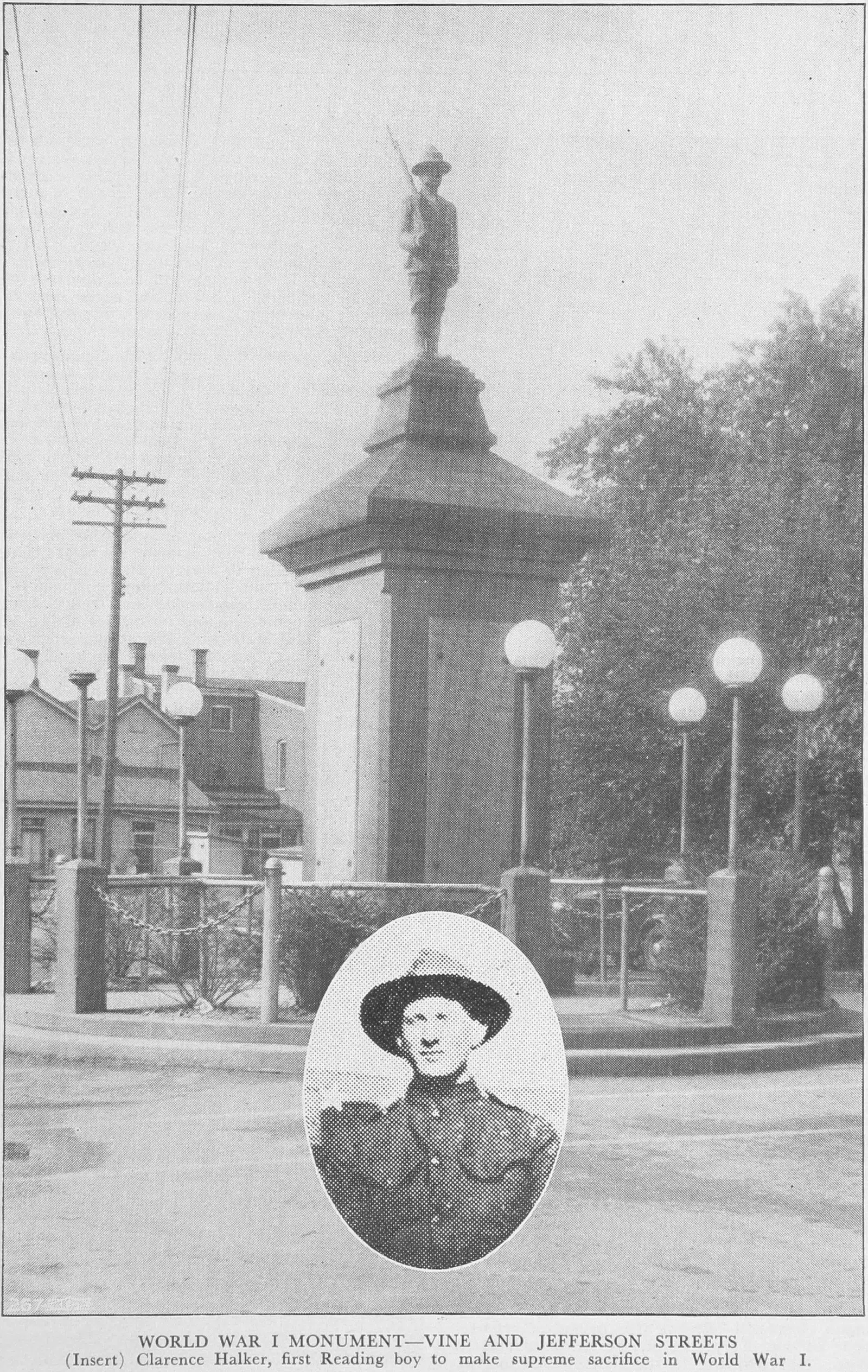 A booklet illustrating the City of Reading, Ohio, on the city’s centennial anniversary in 1951.