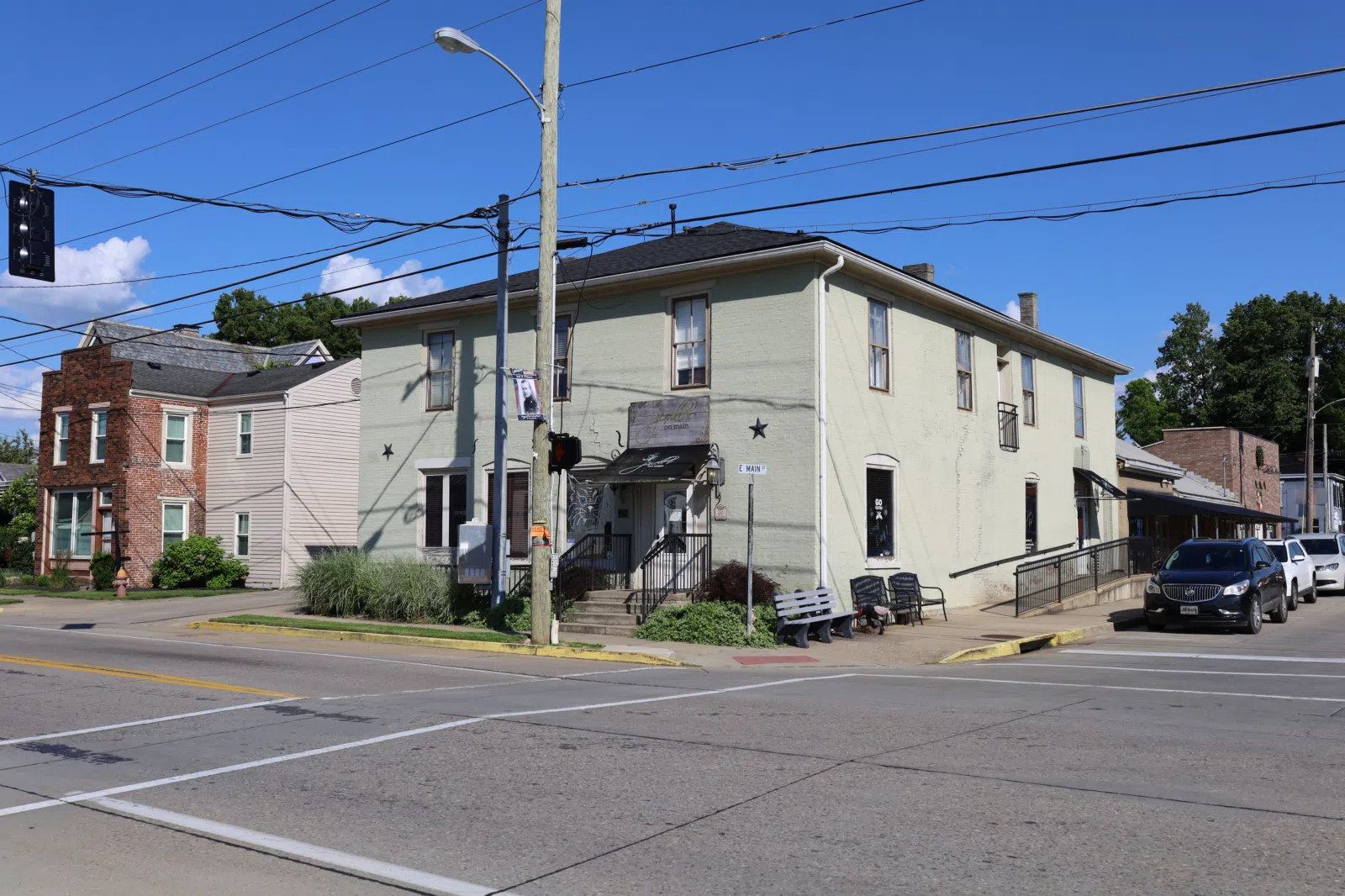 Warsaw Historic District in Warsaw, Kentucky in 2024