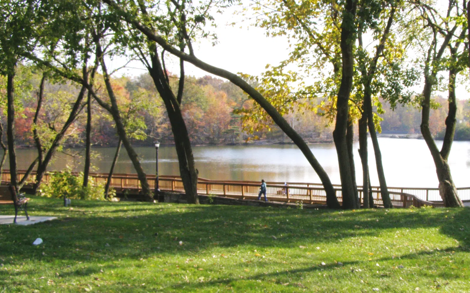 The Big Quarry is now a lakefront park