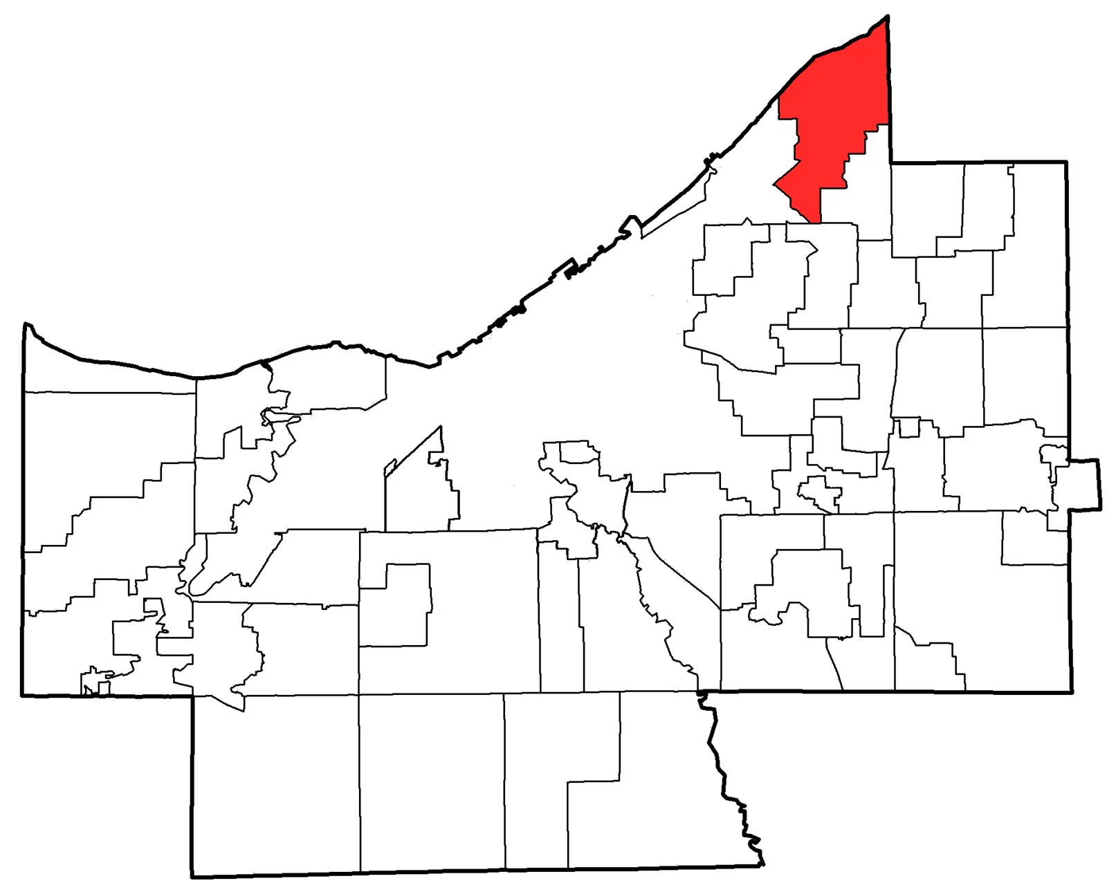 en:Euclid, Ohio This map shows the community's extent in Cuyahoga County , en:Ohio . Base map, en:Image:Cuyahoga_County.png , was created by en:User:Clevelander .…