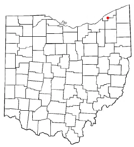 Map of Kirtland Hills.