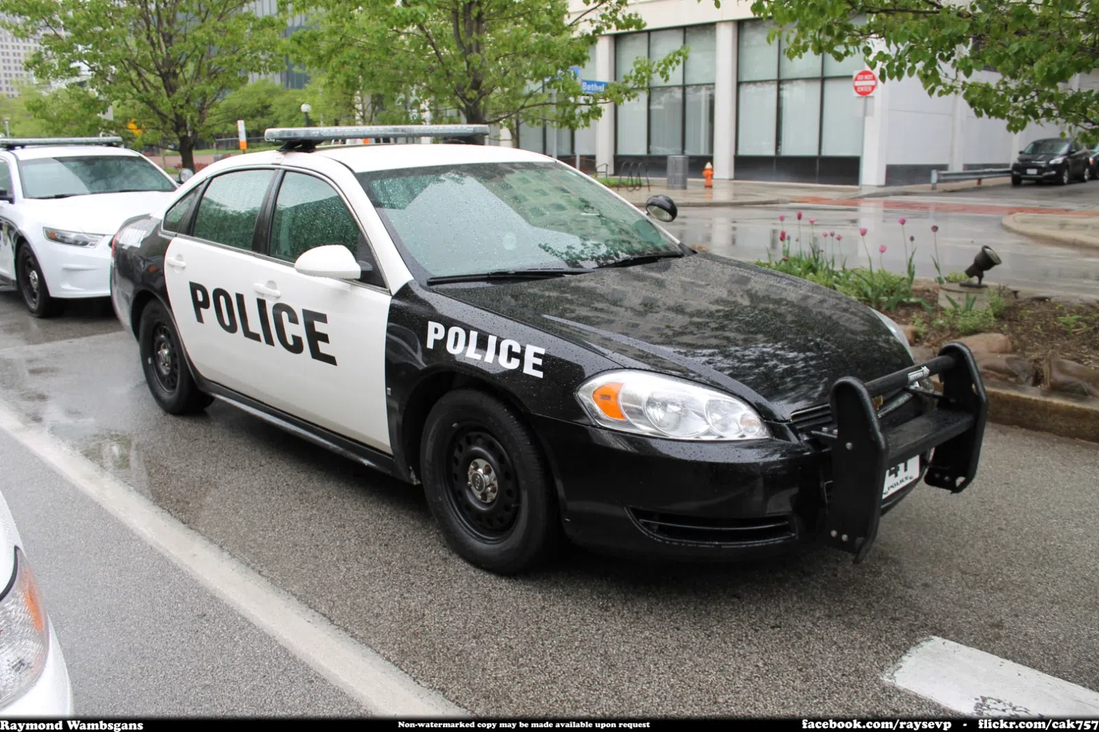 Linndale Ohio Police Chevrolet Impala at the Greater Cleveland Peace Officers Memorial Parade.