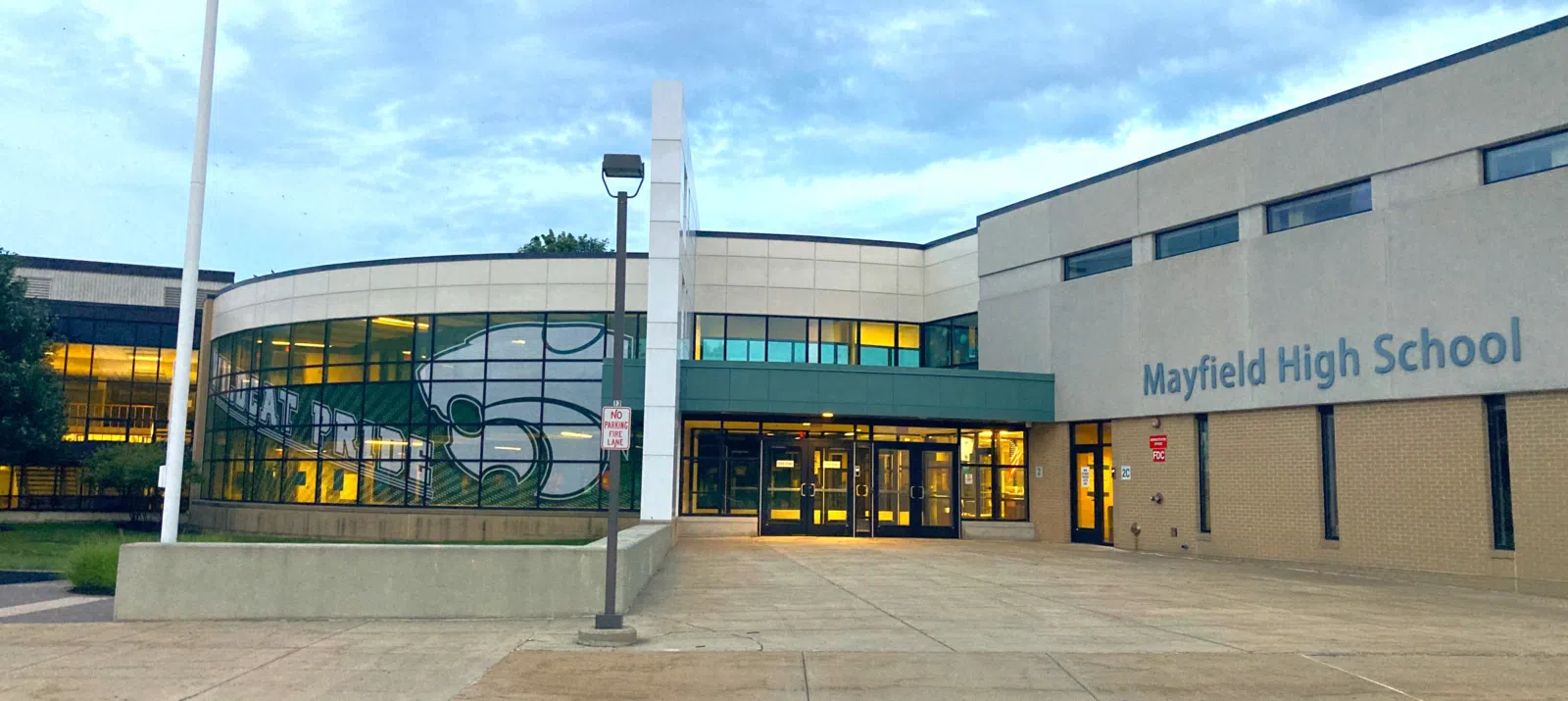 Mayfield High School.