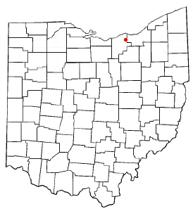 Map of North Ridgeville.