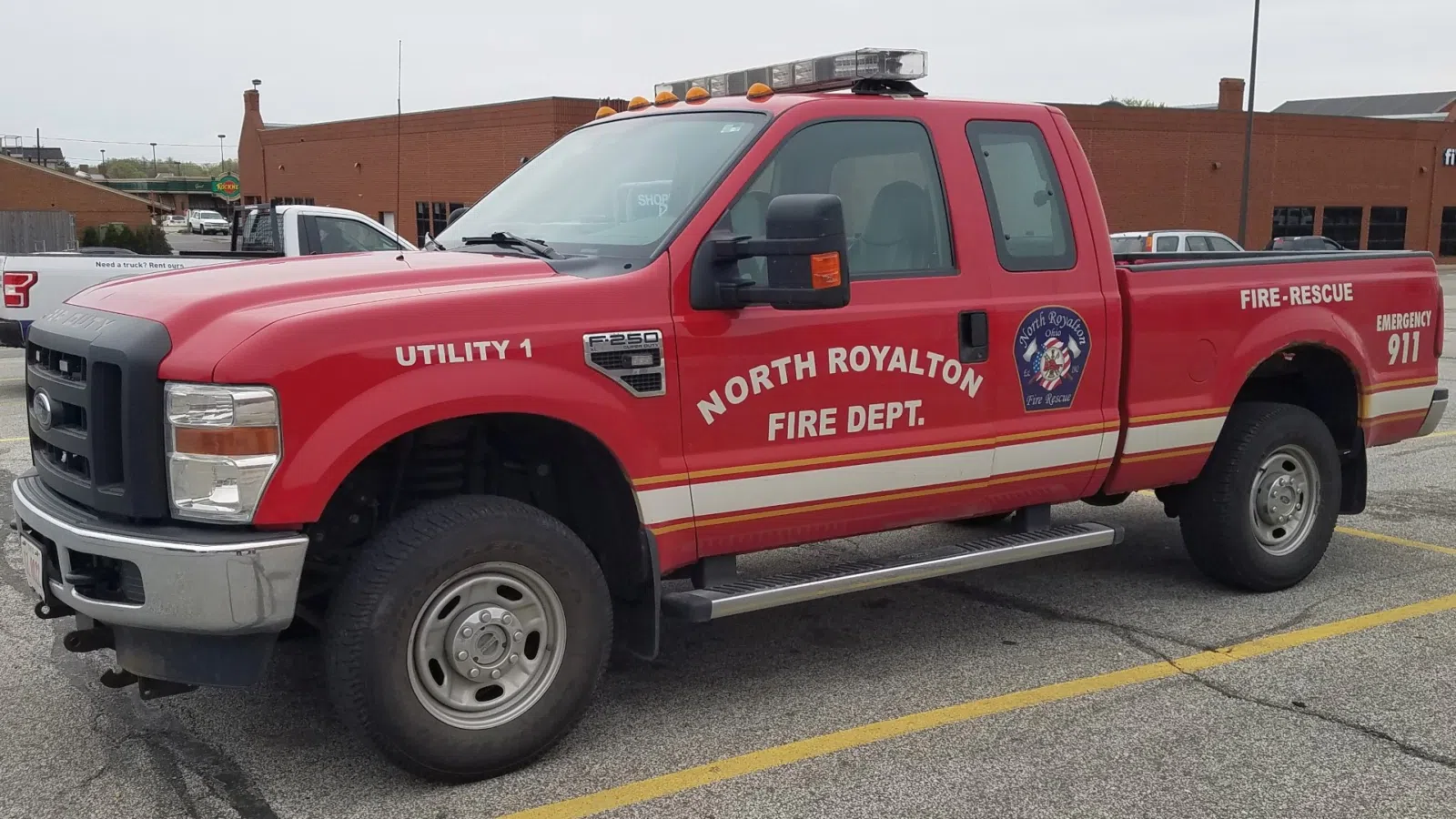 North Royalton Fire Department Ford F-250 Utility 1