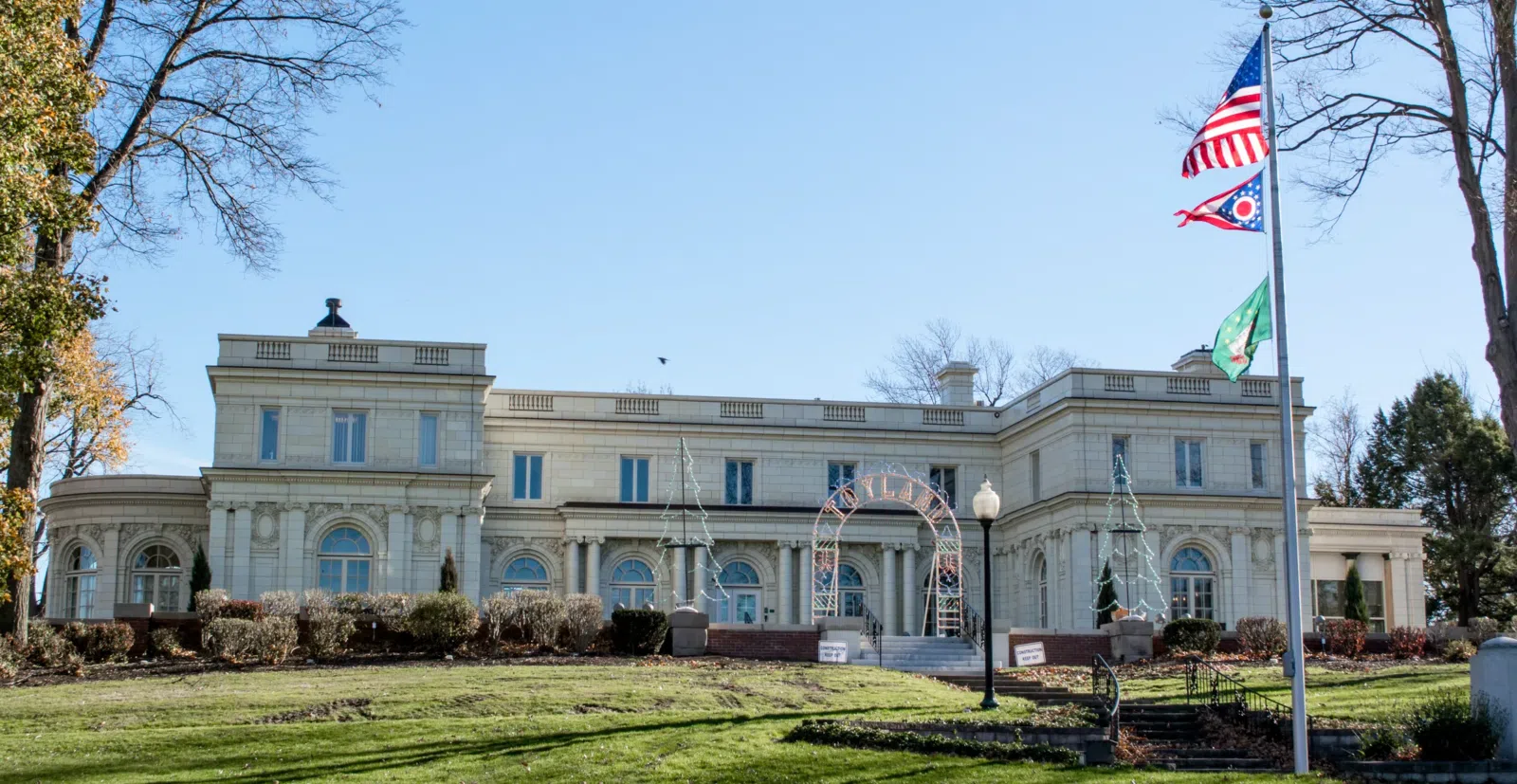Coulallenby -- today known as Wickliffe City Hall -- in Wickliffe, Ohio, in the United States. The mansion and gatehouse on the 54-acre estate were built by Harry C.…