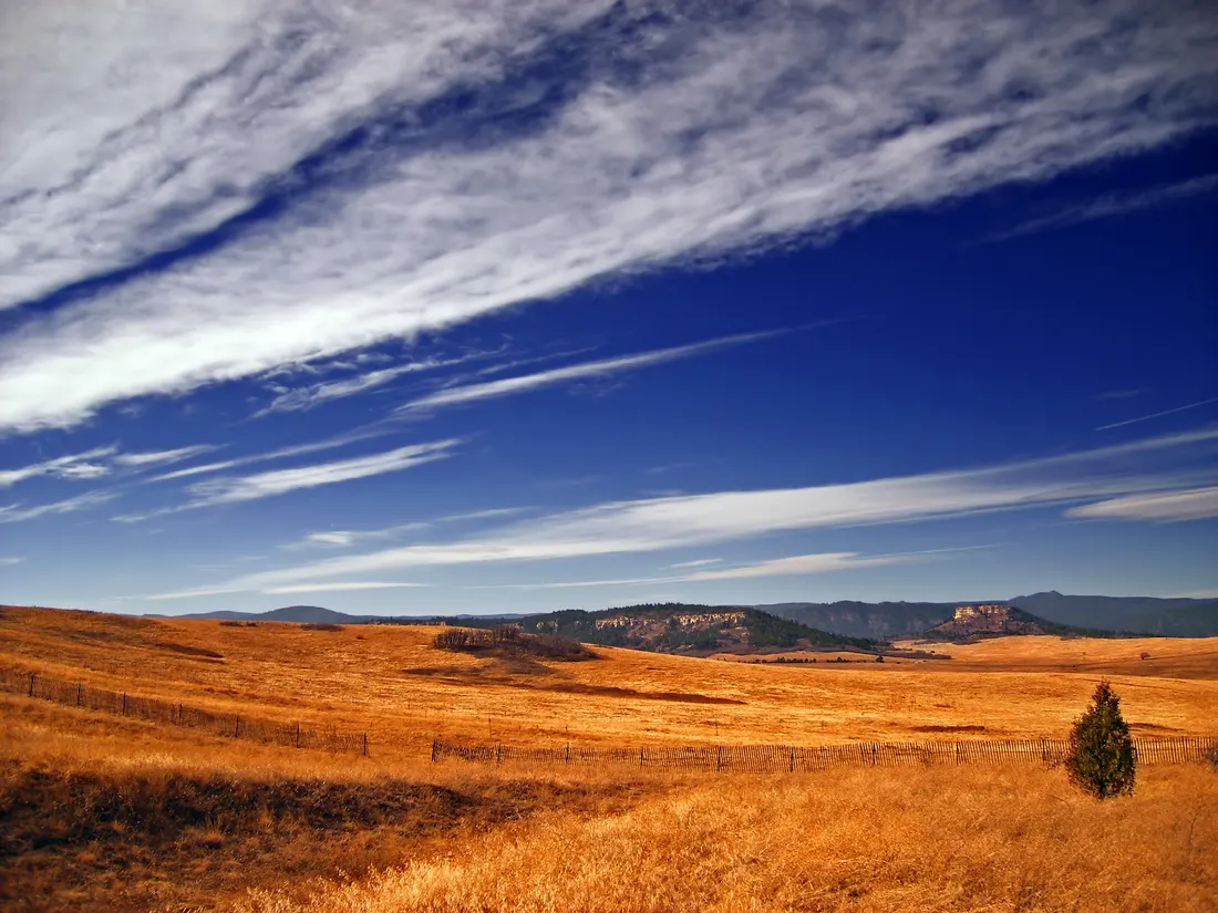 Short-grass prairie along the Front Range near Fountain.