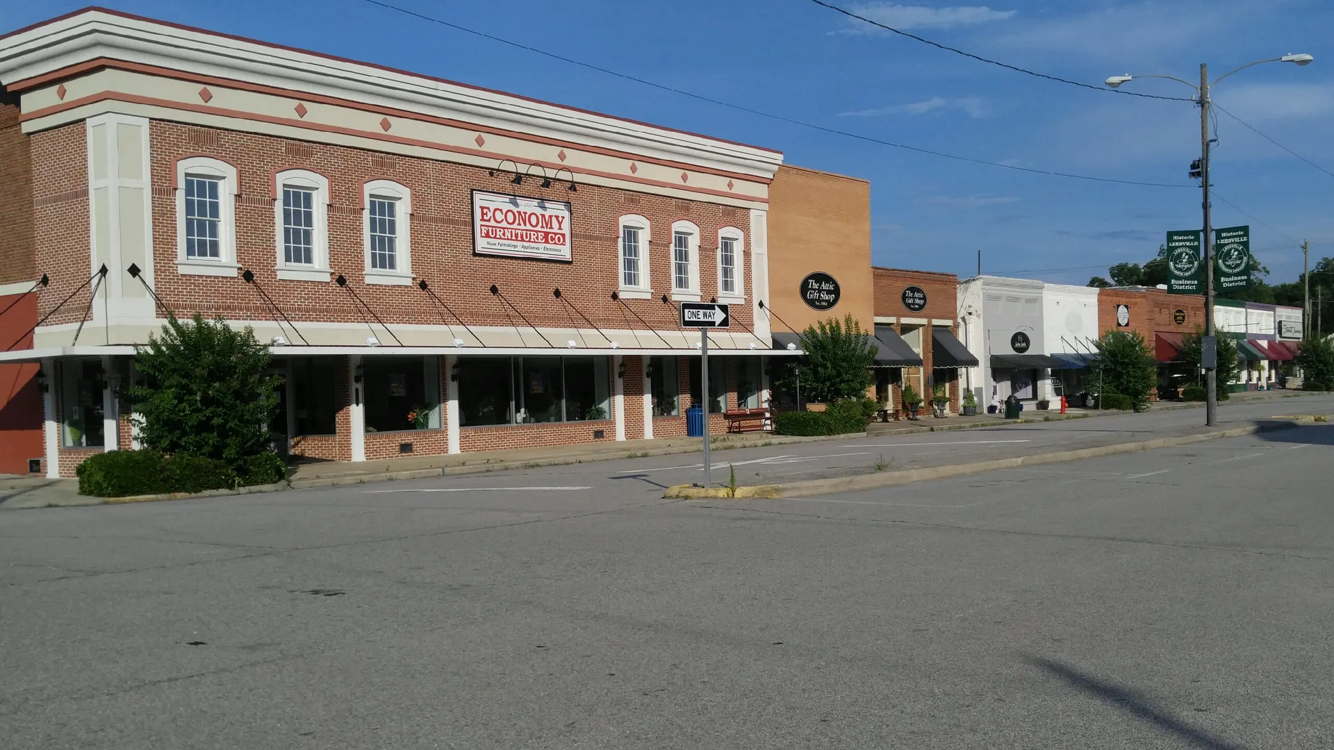 Leesville Historic Business District - Main Street