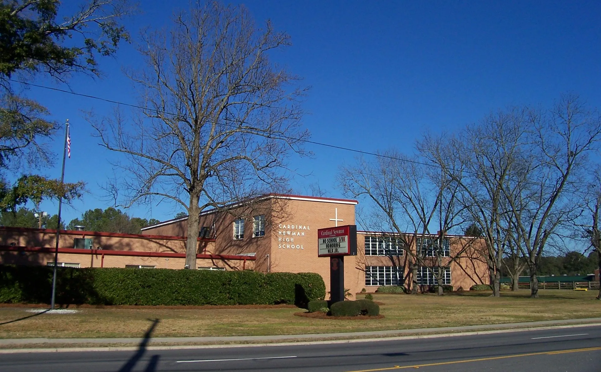 Cardinal Newman High School in Forest Acres, South Carolina, a suburb of Columbia, South Carolina