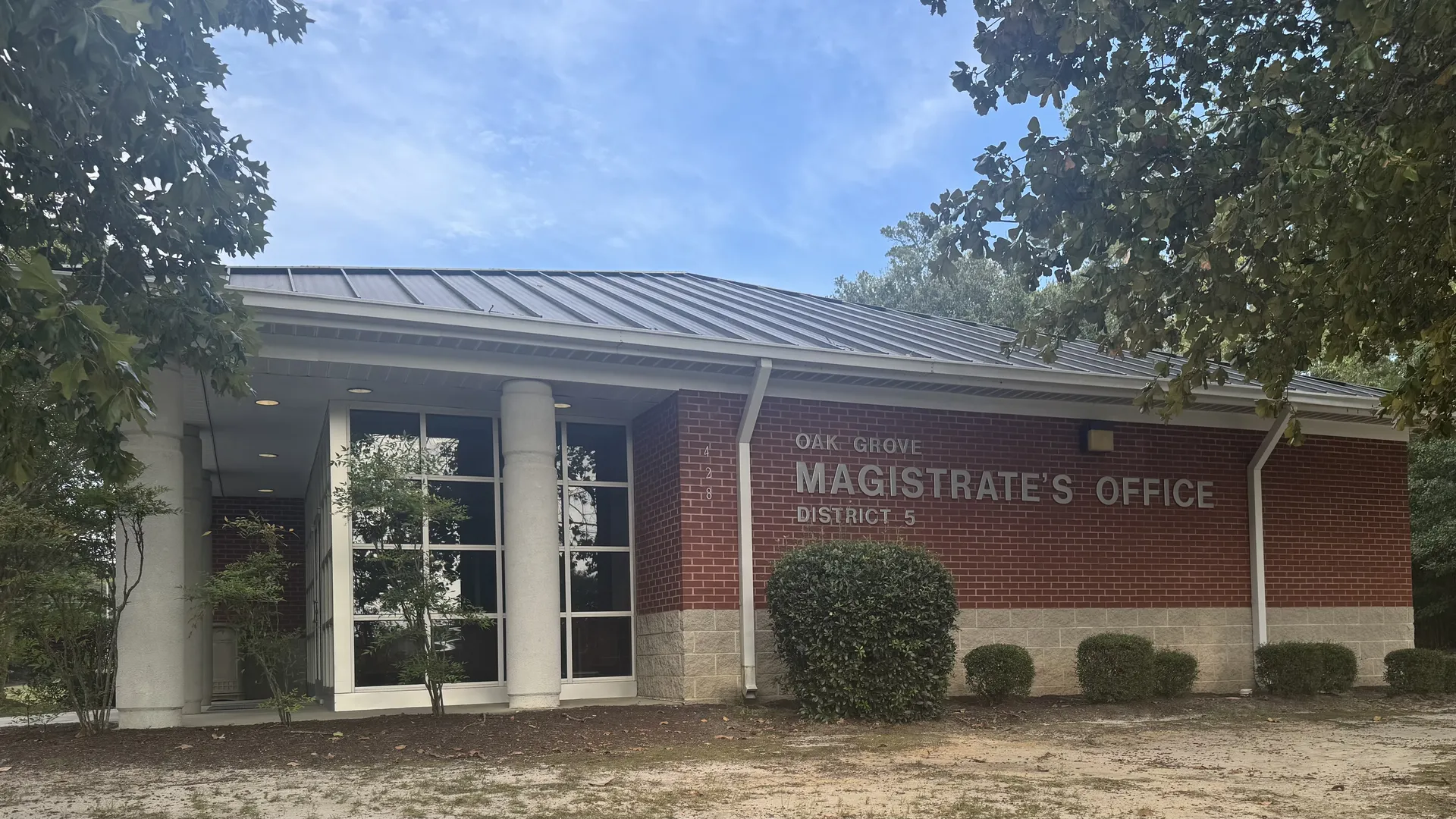 Magistrate Court Office of Oak Grove, South Carolina