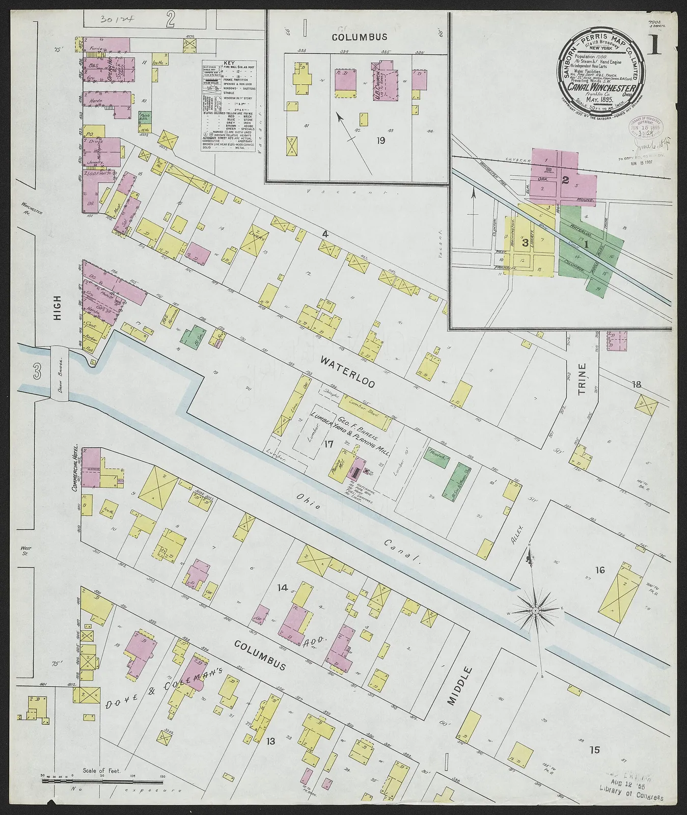 Digitization was supported by an Ohio History Fund grant. Maps are from the collection at Kent State University Libraries map collection (McGilvery Hall, Room 4