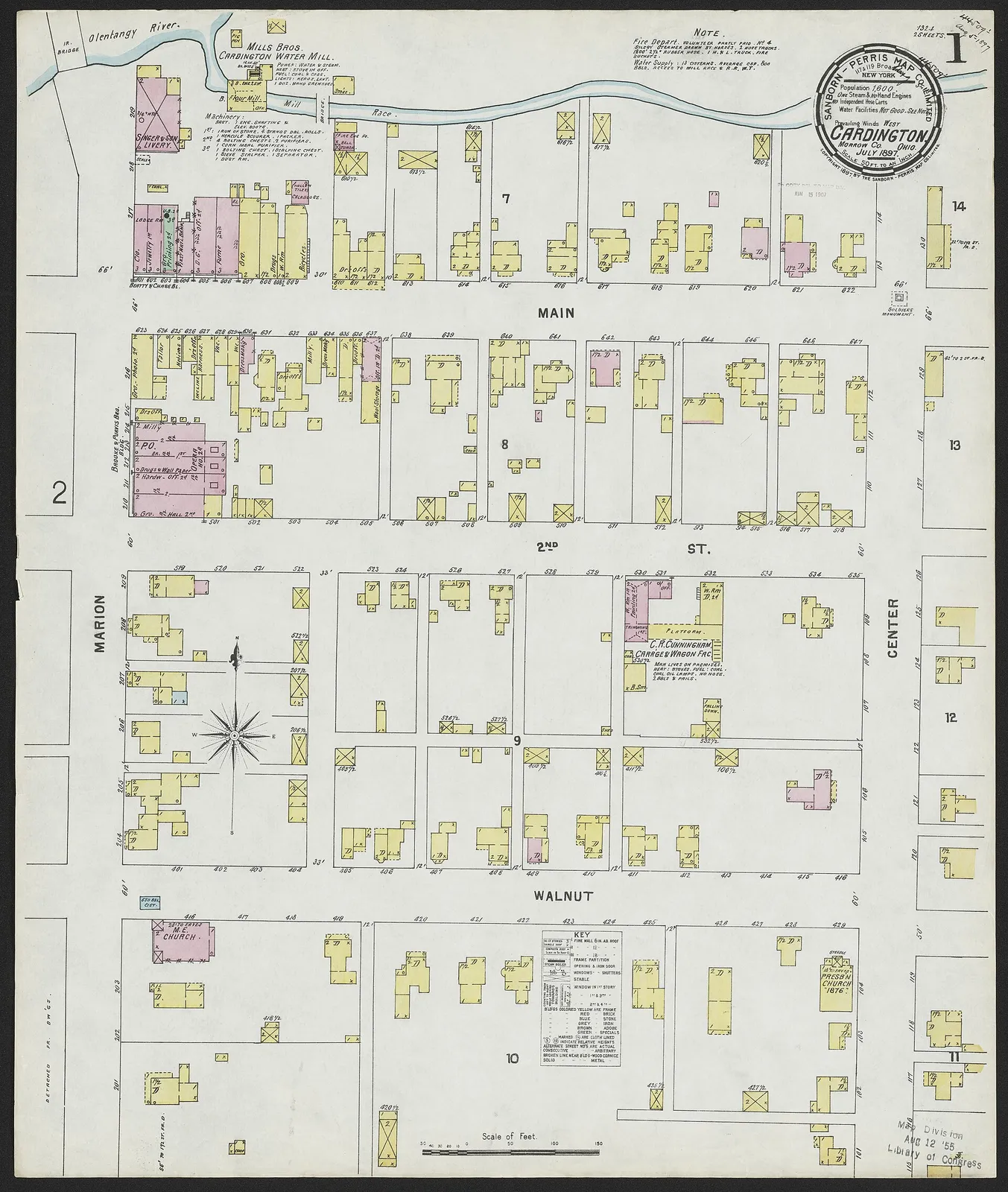 Digitization was supported by an Ohio History Fund grant. Maps are from the collection at Kent State University Libraries map collection (McGilvery Hall, Room 4