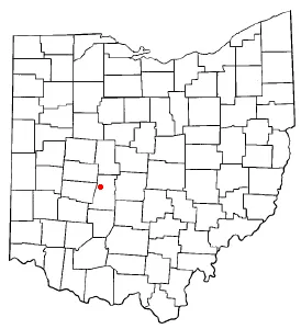 Map of Choctaw Lake.