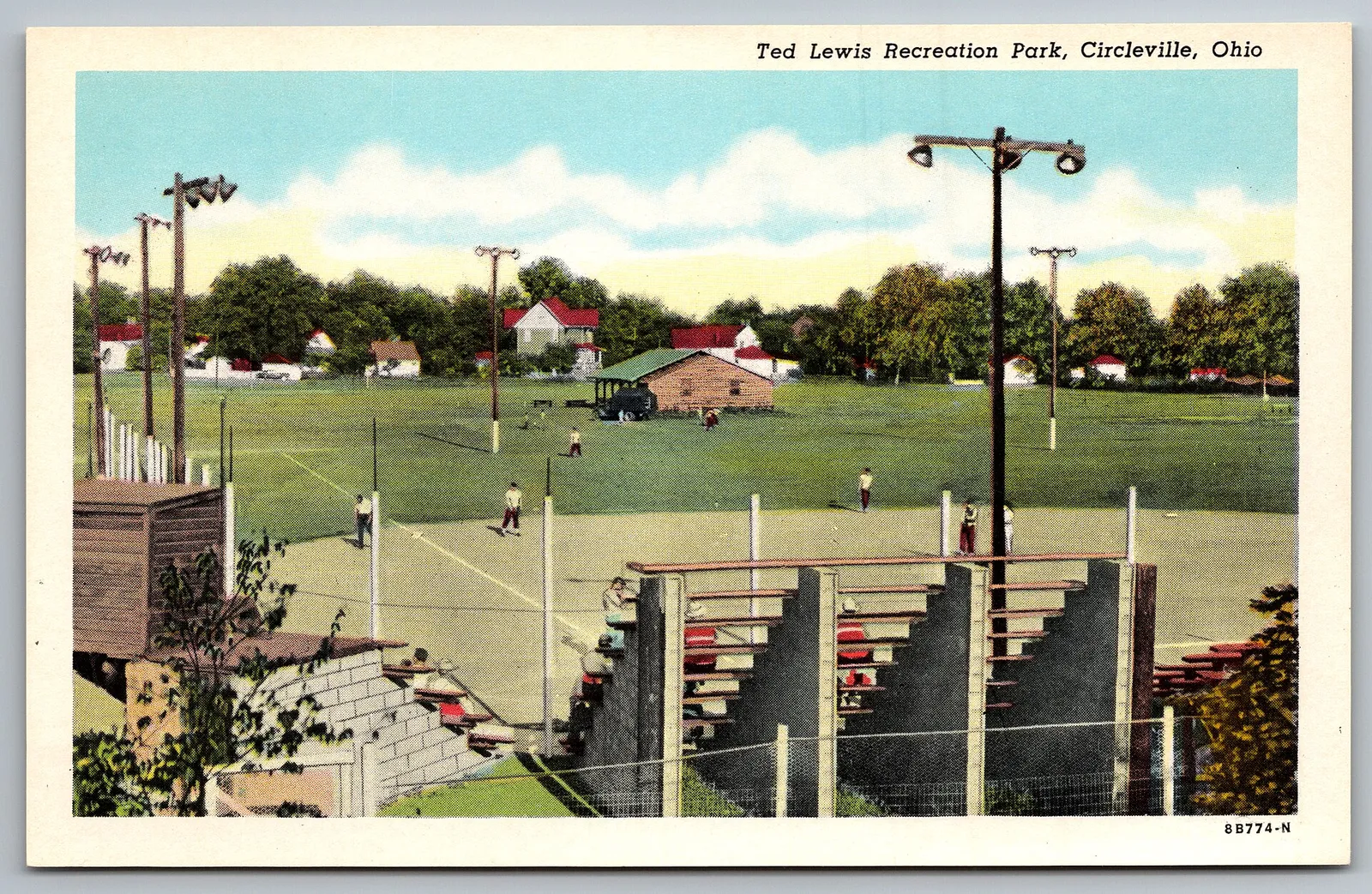 Cases Drug Store 8B774N - Ted Lewis Recreation Park, Circleville, Ohio front