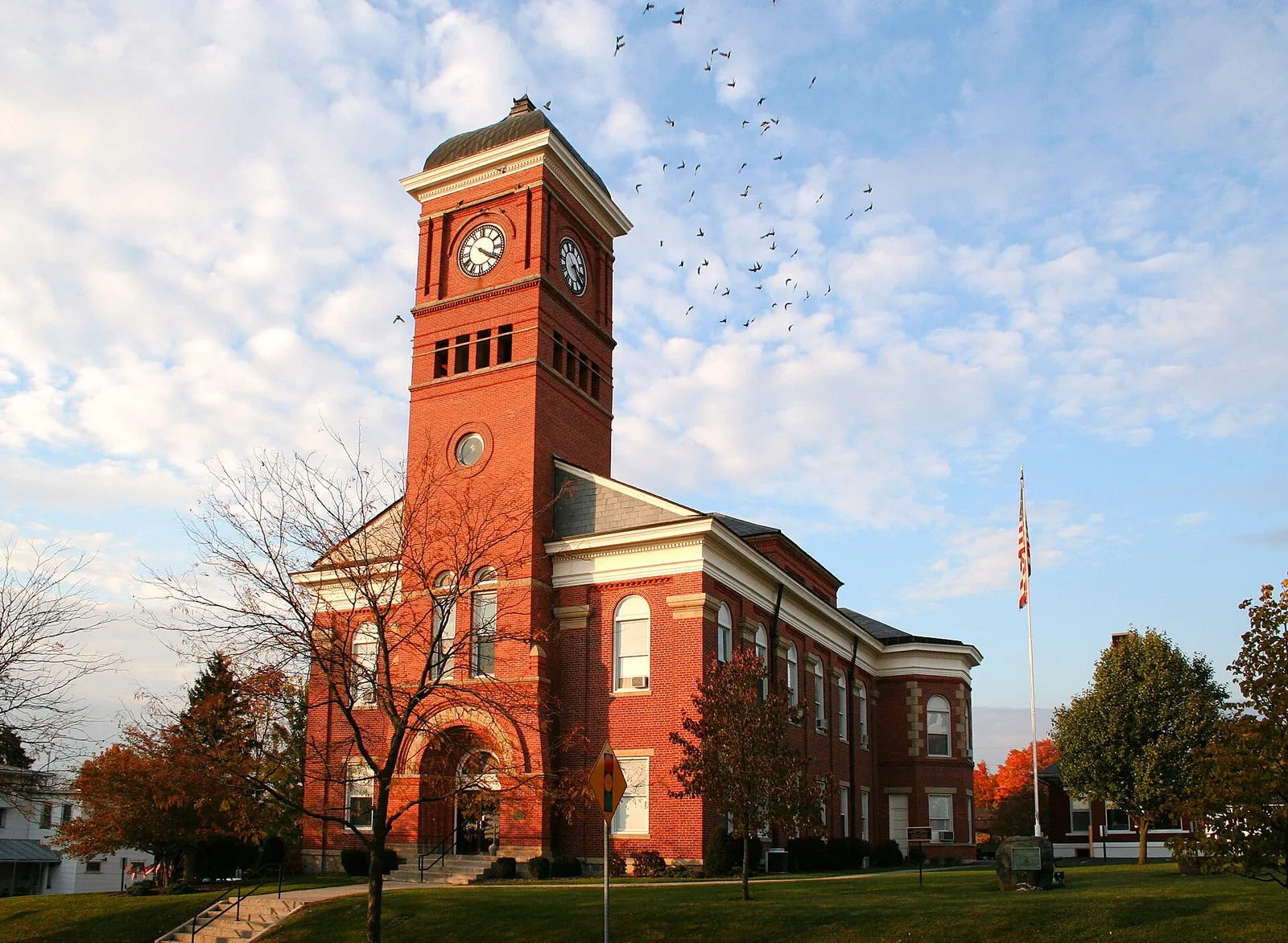 Nearby landmark: Morrow County Courthouse in Mount Gilead, the county seat. No free-licensed photos of Fulton itself were found.