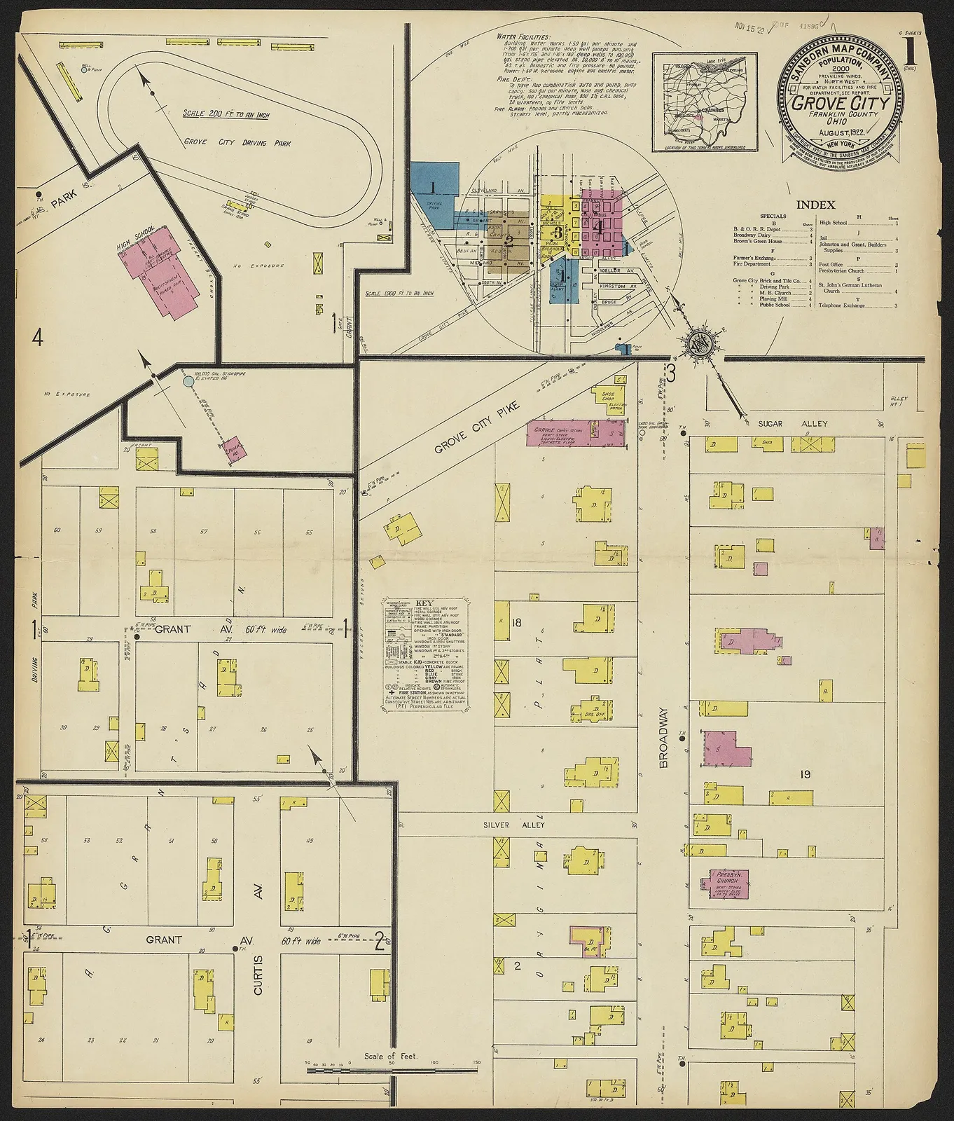 Digitization was supported by an Ohio History Fund grant. Maps are from the collection at Kent State University Libraries map collection (McGilvery Hall, Room 4