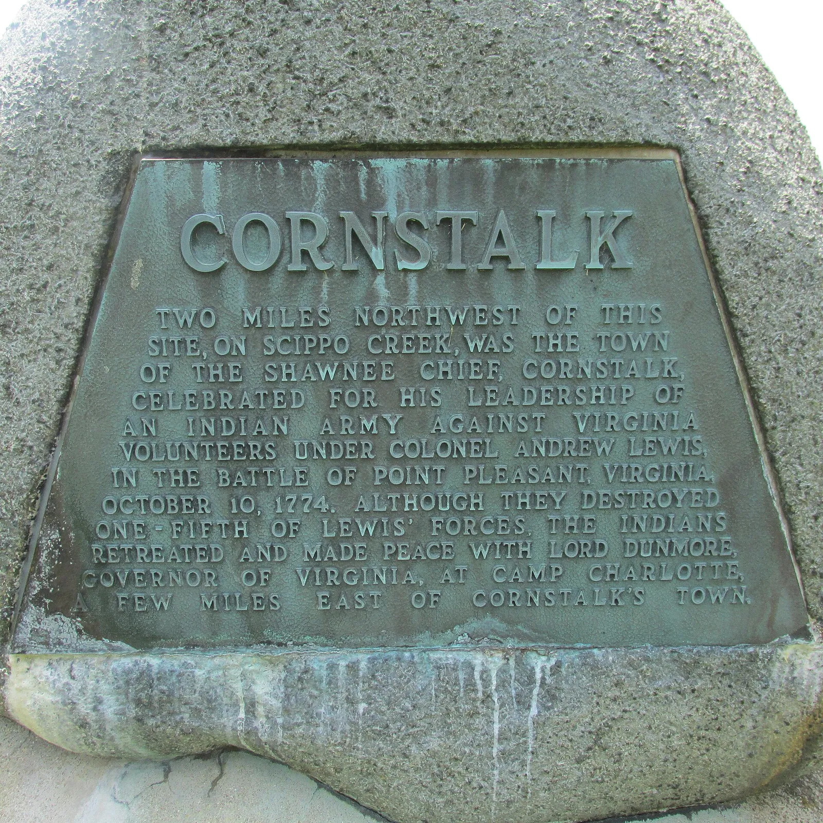 Logan Elm State Memorial in Pickaway County, Ohio.