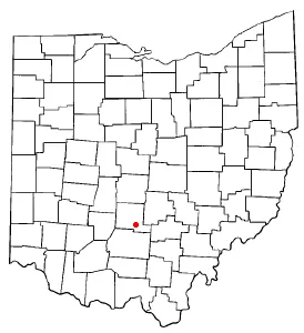 Map of Logan Elm Village.