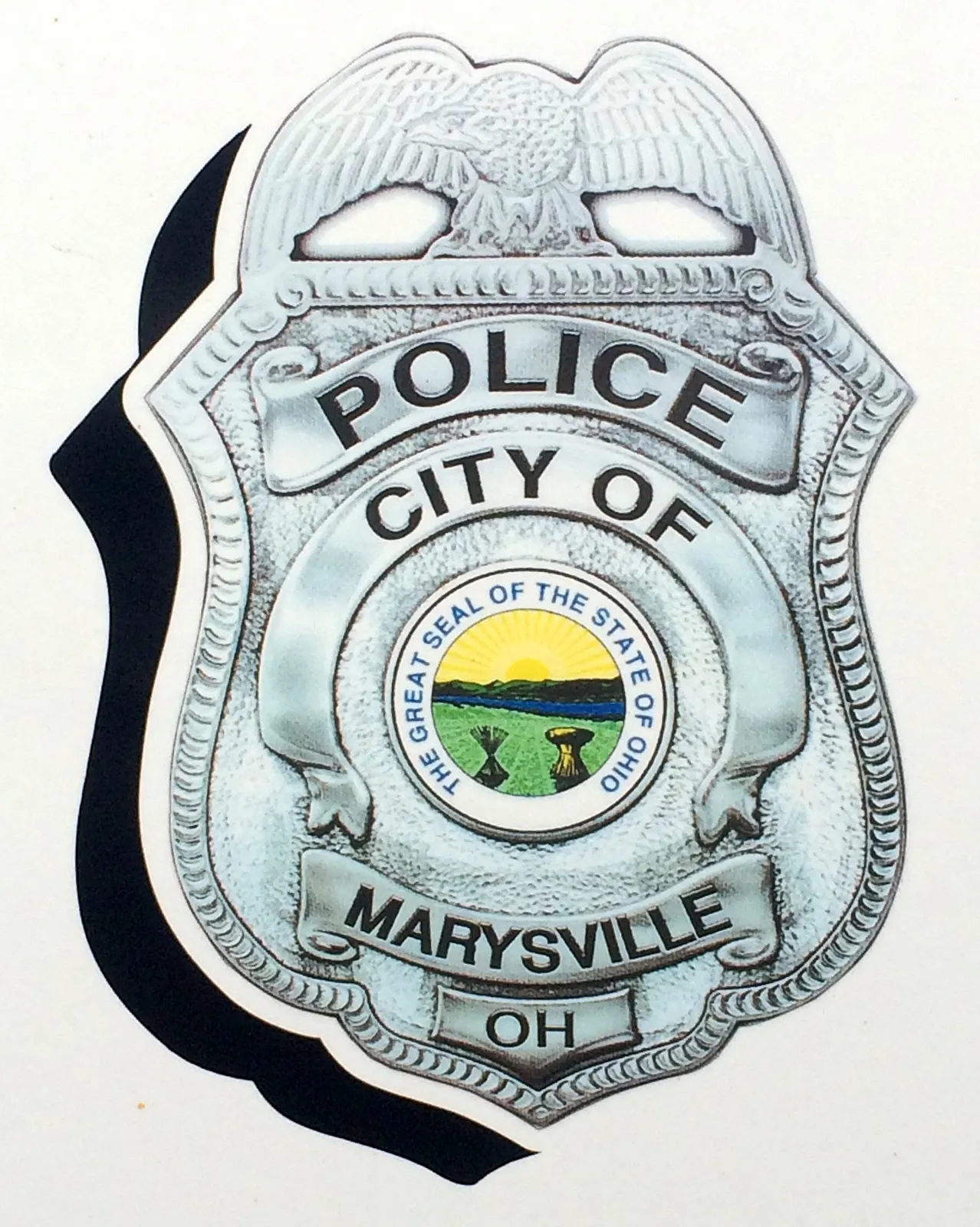 City of Marysville Police Department Police emblem (Marysville, Ohio)