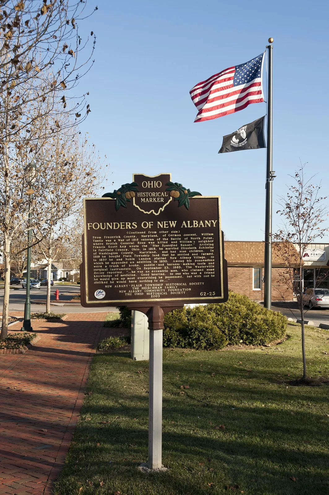 This is a photo of a place or building that is listed on Ohio History Connection's Remarkable Ohio historical marker program in the United States. Its reference