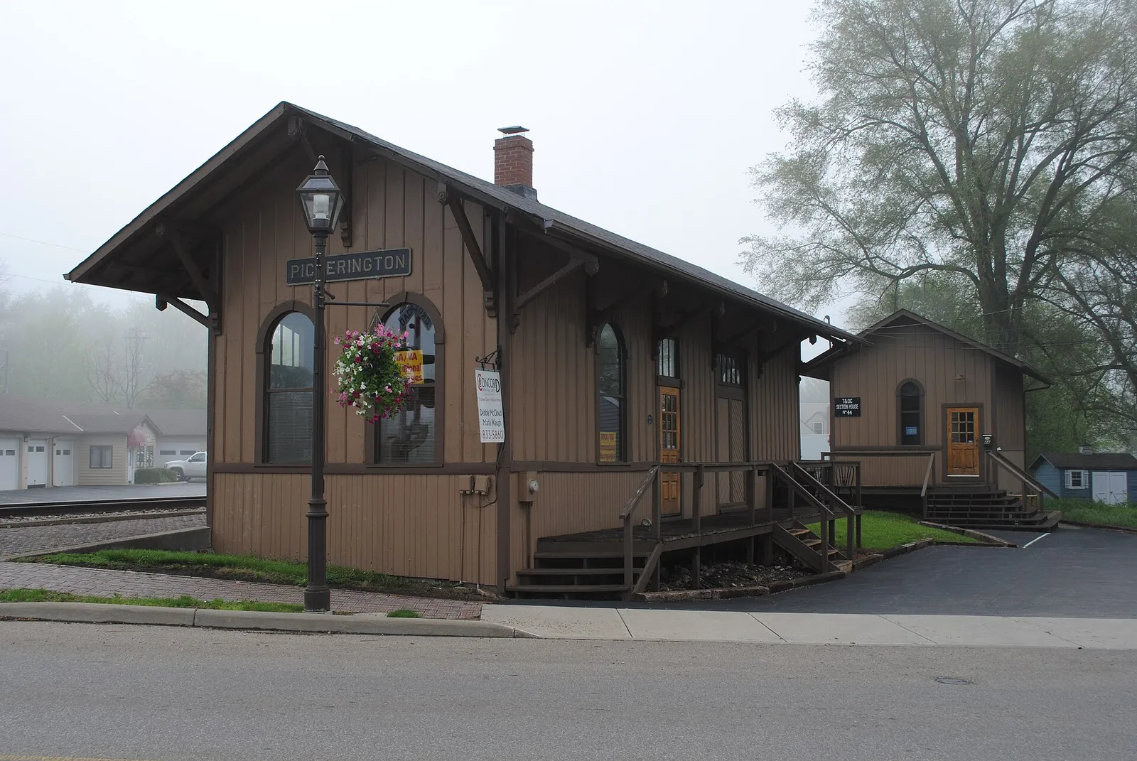 The Pickerington Depot is a former train station of the Toledo and Ohio line. It is listed on the national register of historic places.