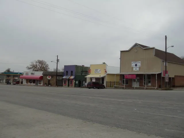 Downtown Boyd, Texas.