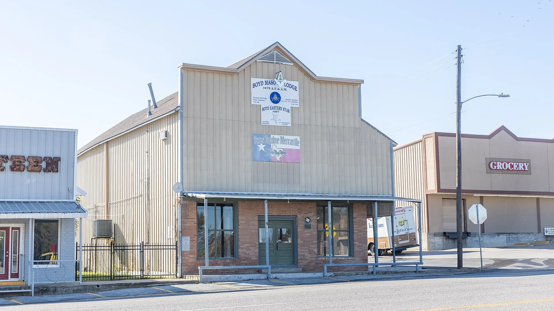 Masonic Lodge #479, Boyd, Texas.