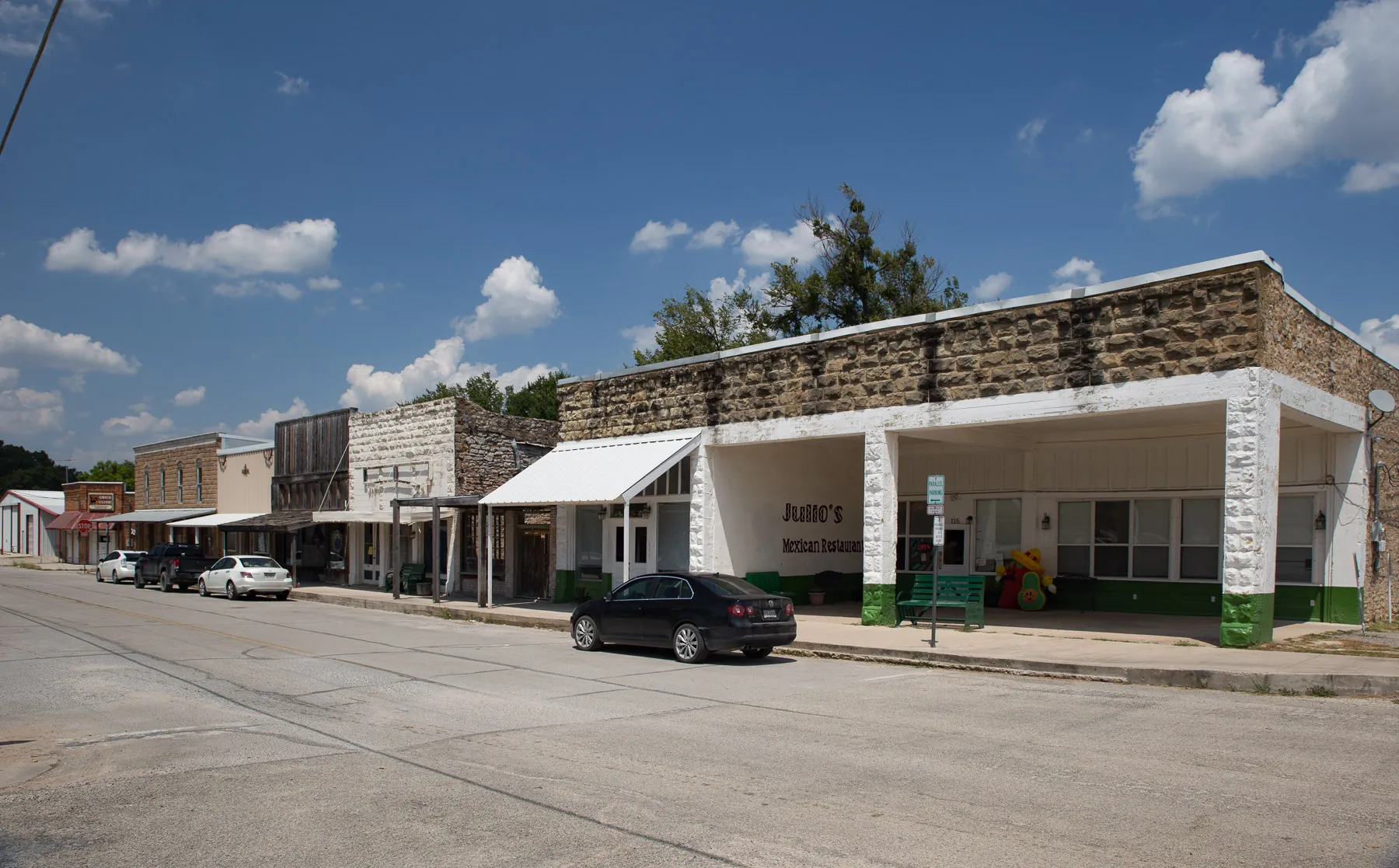 Downtown Chico, Texas.