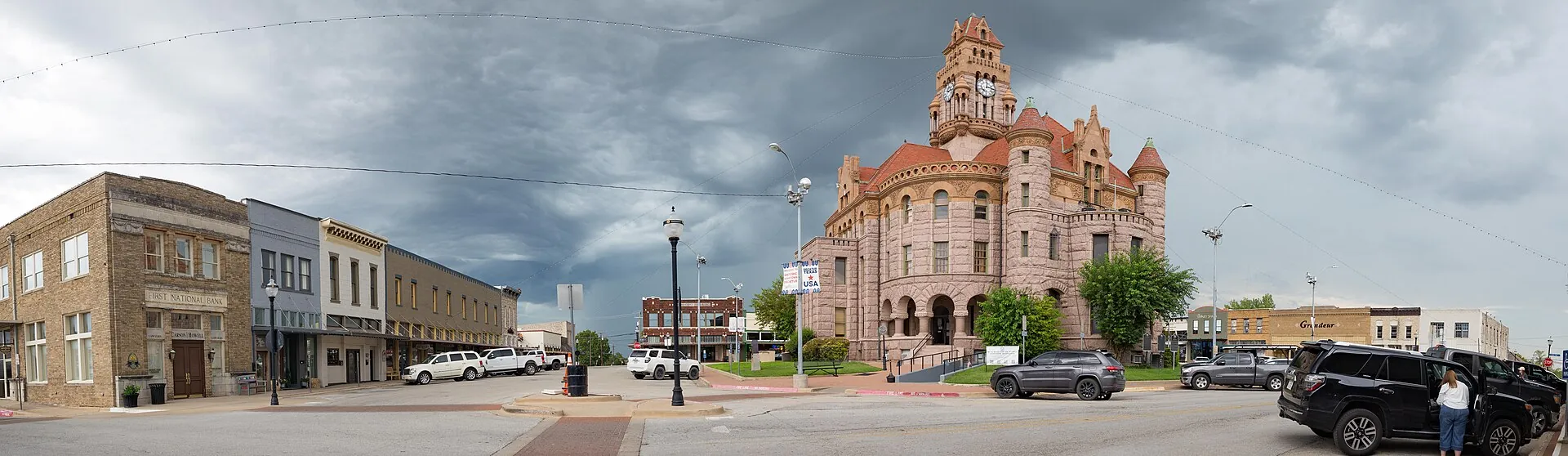 Downtown Decatur, Texas.