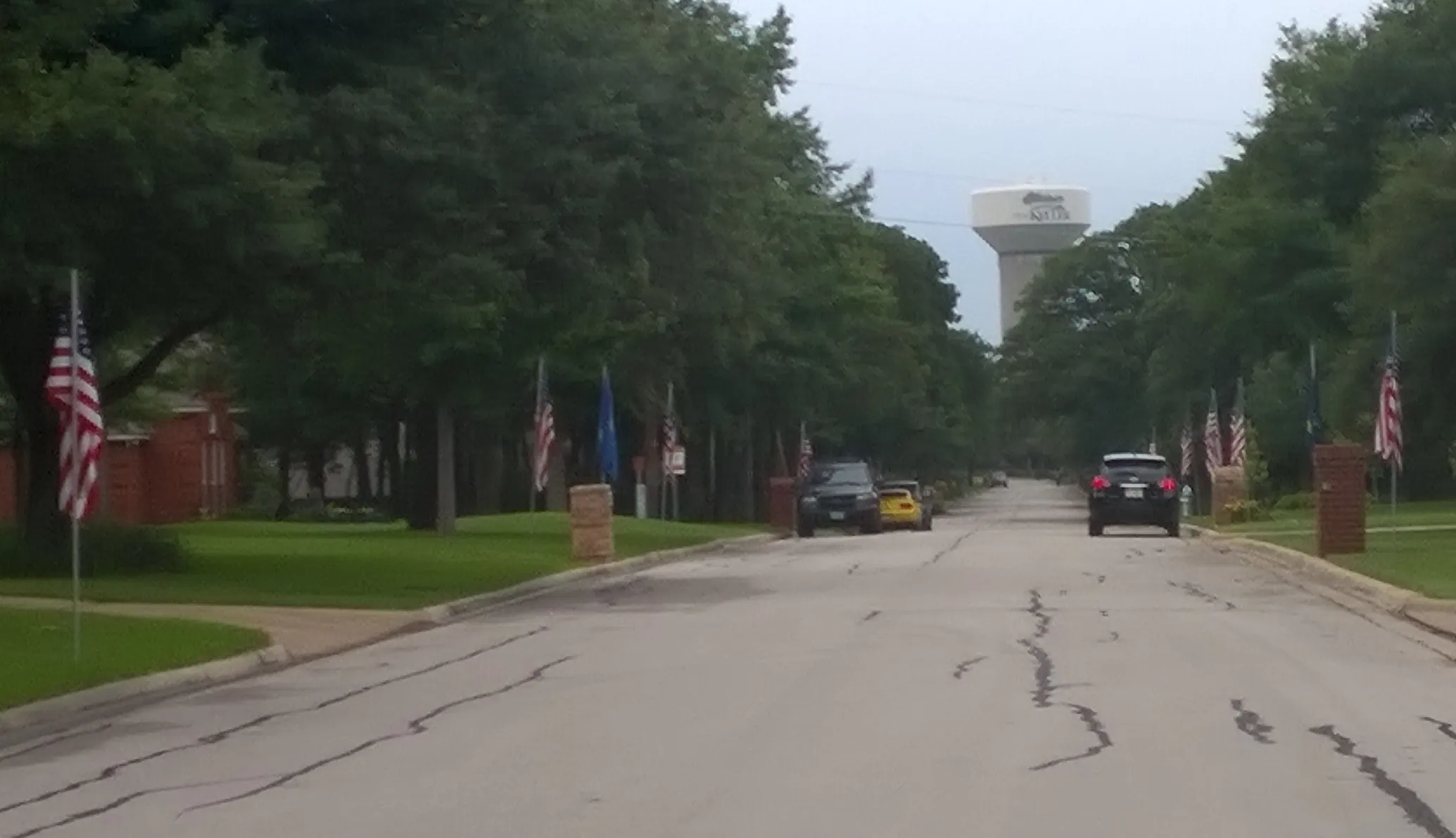 Keller water tower