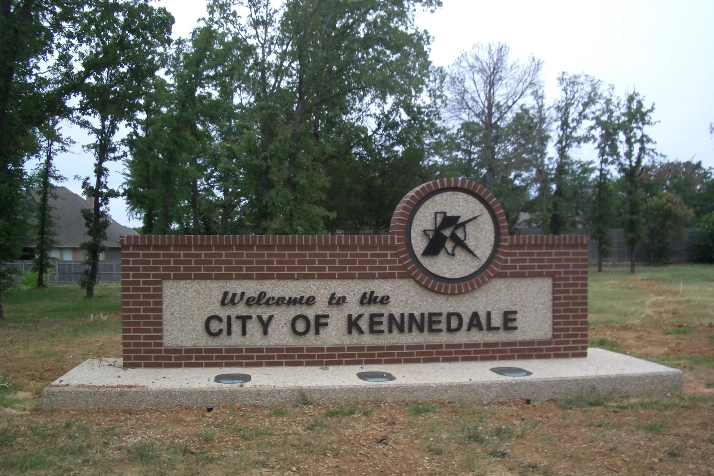 Welcome to Kennedale sign