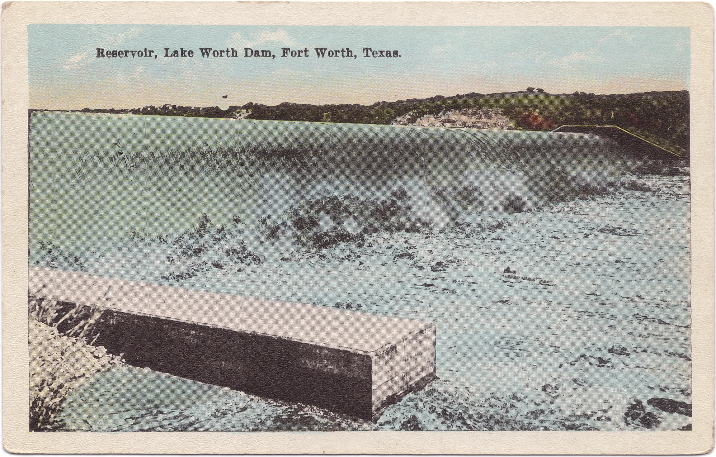 Lake Worth Dam reservoir