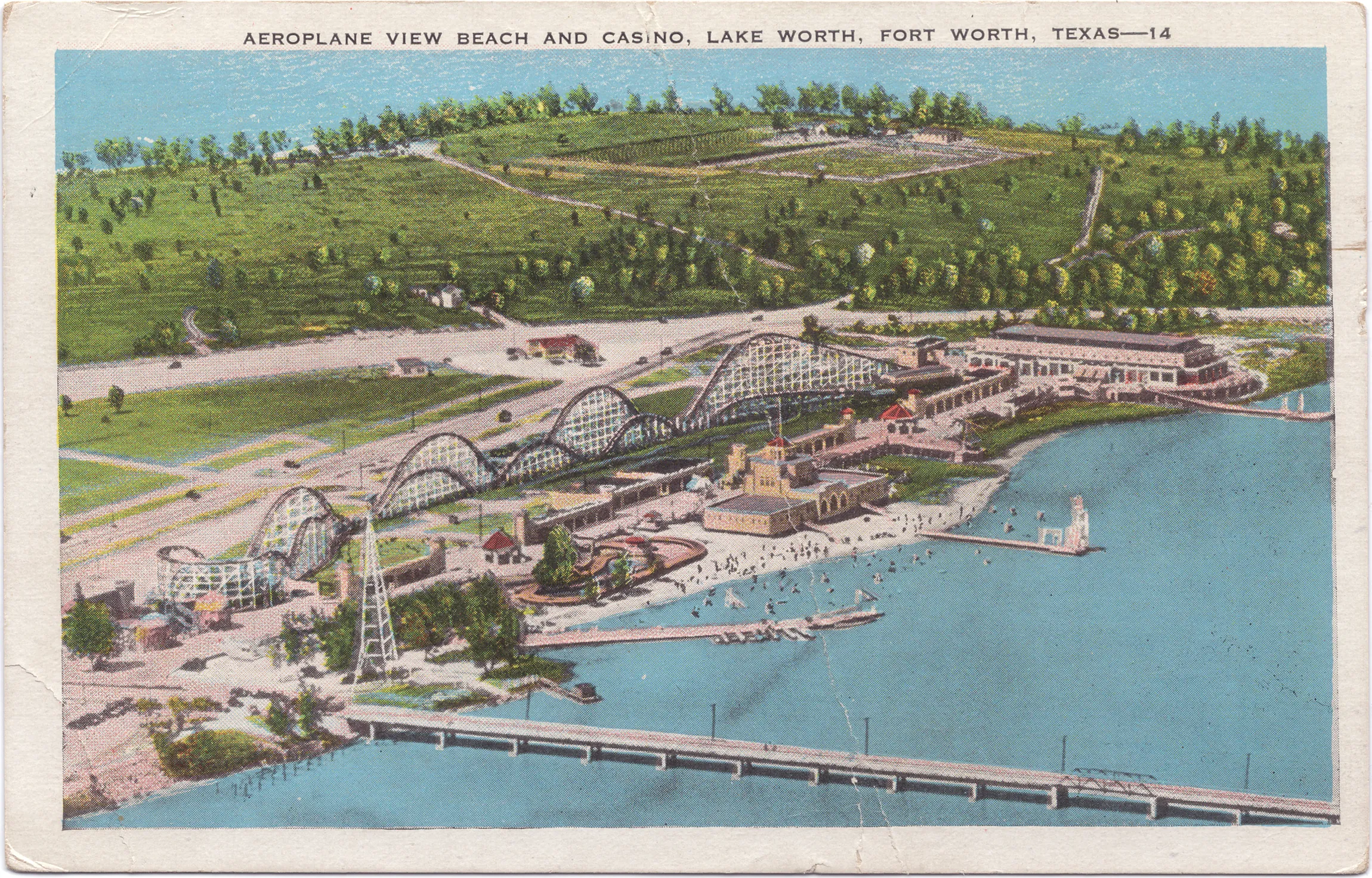 Beach and casino, Lake Worth