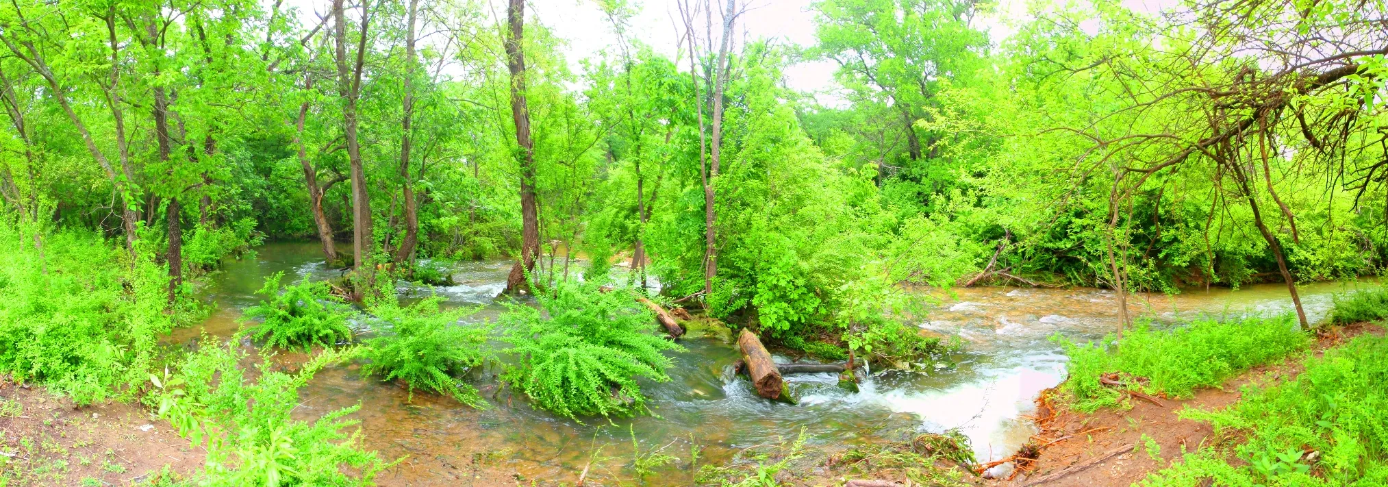 Buck Sansom Park on the Trinity Trails — nearby landmark for Sansom Park