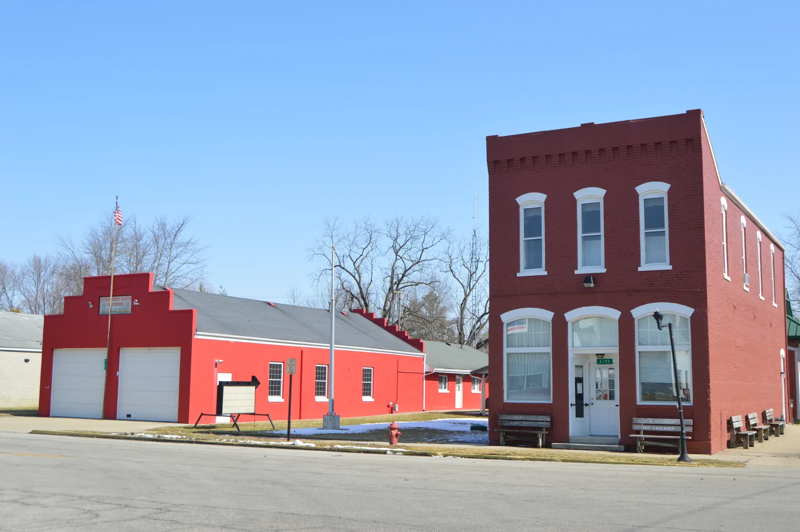 Maysville north of Xenia, Bowersville.jpg.