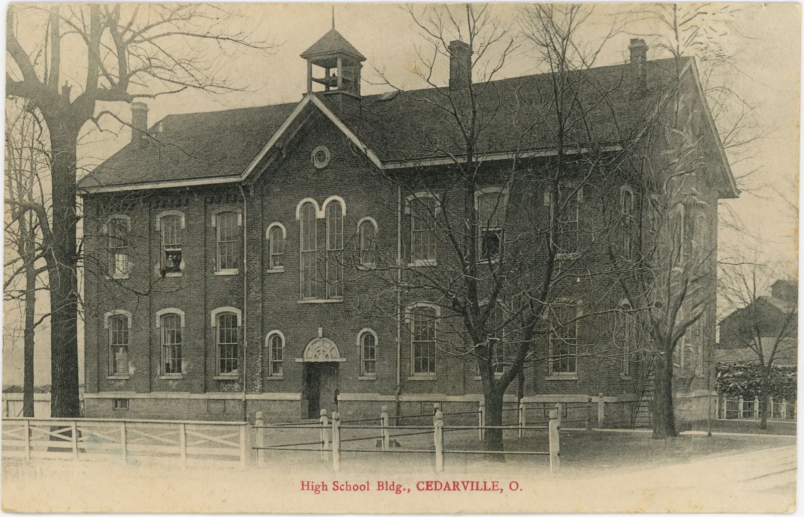 High school building, Cedarville, Ohio - DPLA - 3a799249bc5c218e611abf7920f0b415 (page 1).jpg.