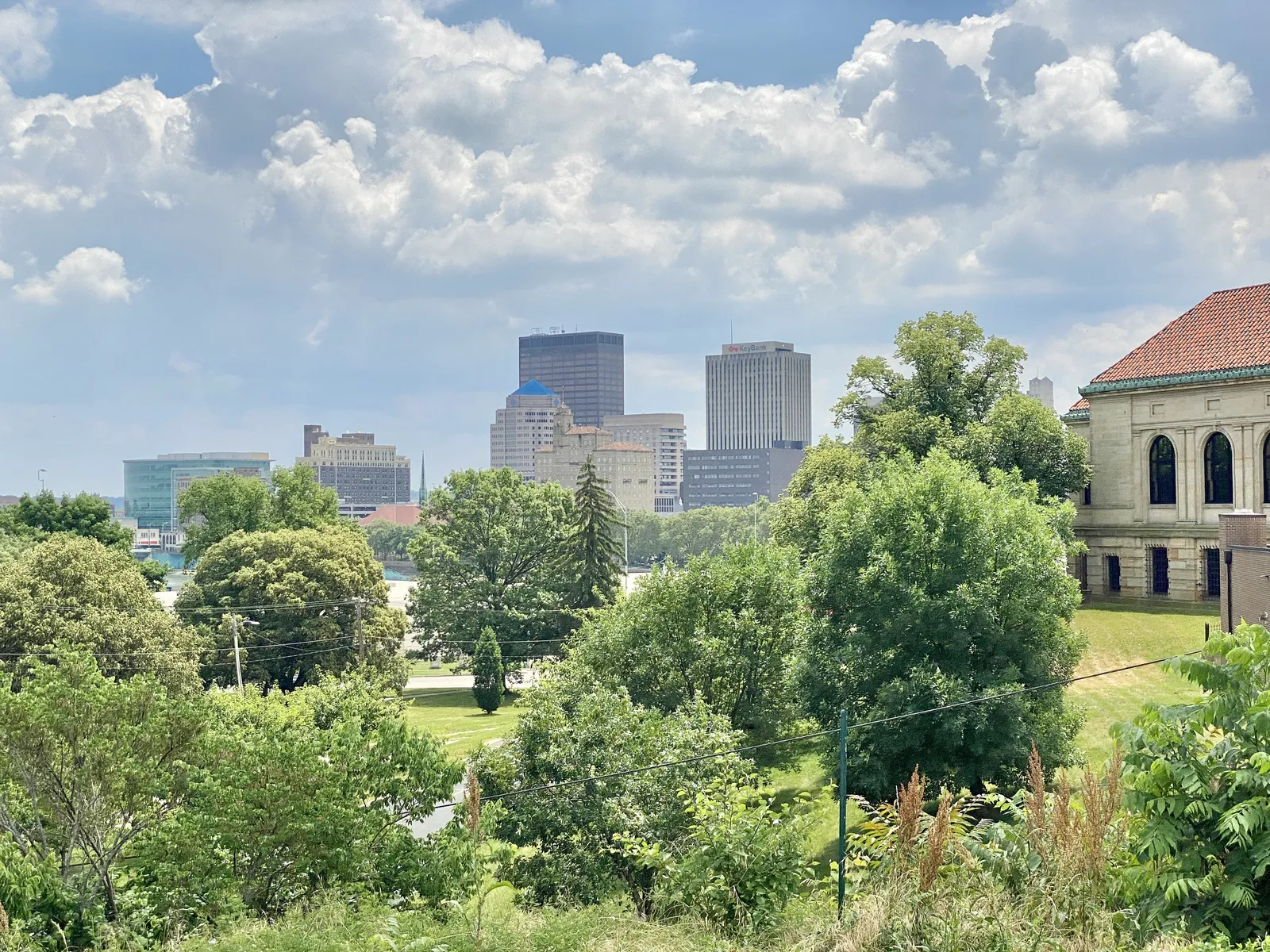 Downtown Dayton from Grafton Hill, Dayton, OH.jpg.