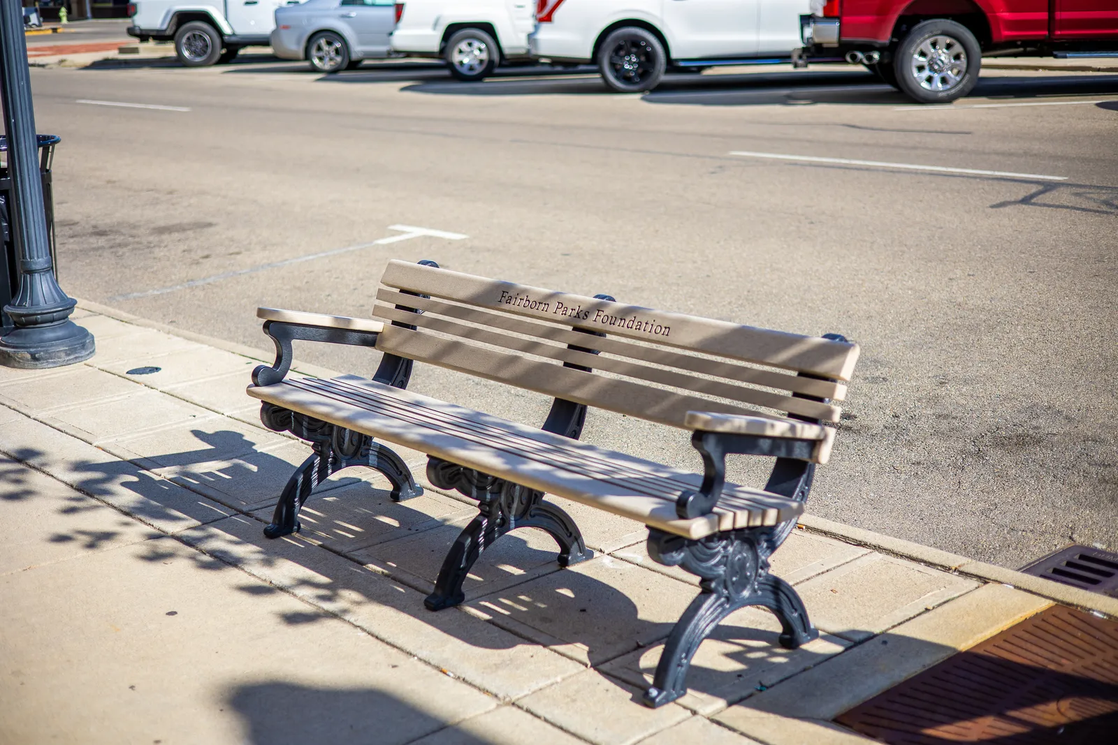 Fairborn Parks Foundation Bench.