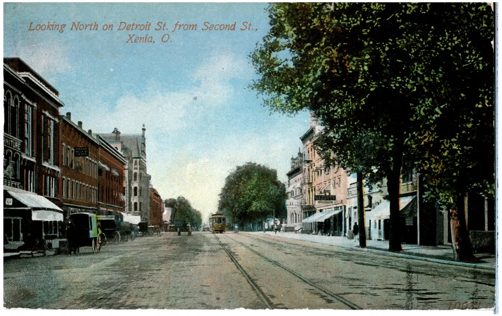Looking North on Detroit St. from Second St., Xenia, O. - DPLA - 58153825045f96a99e49c1ef1ecd195b (page 1).jpg.