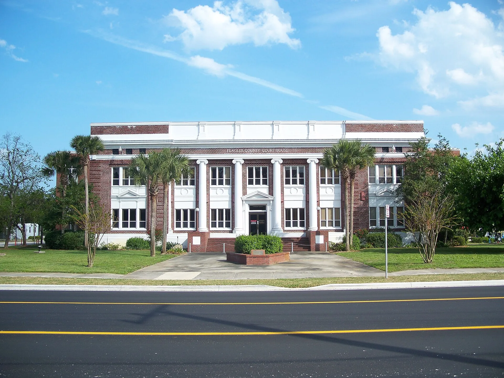 Flagler County Courthouse, in Bunnell, Florida.