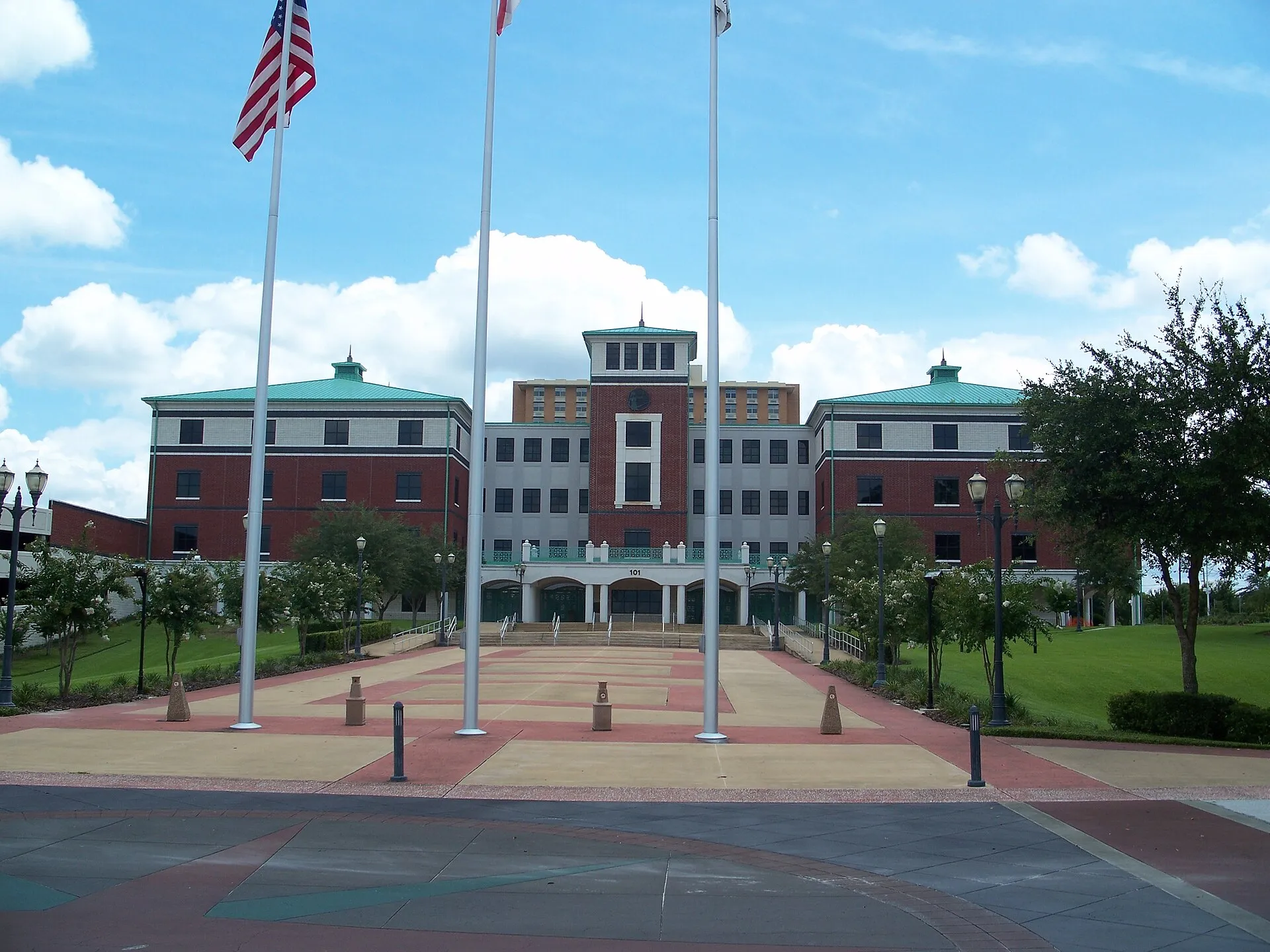 The Volusia County Courthouse in downtown DeLand, the county seat.
