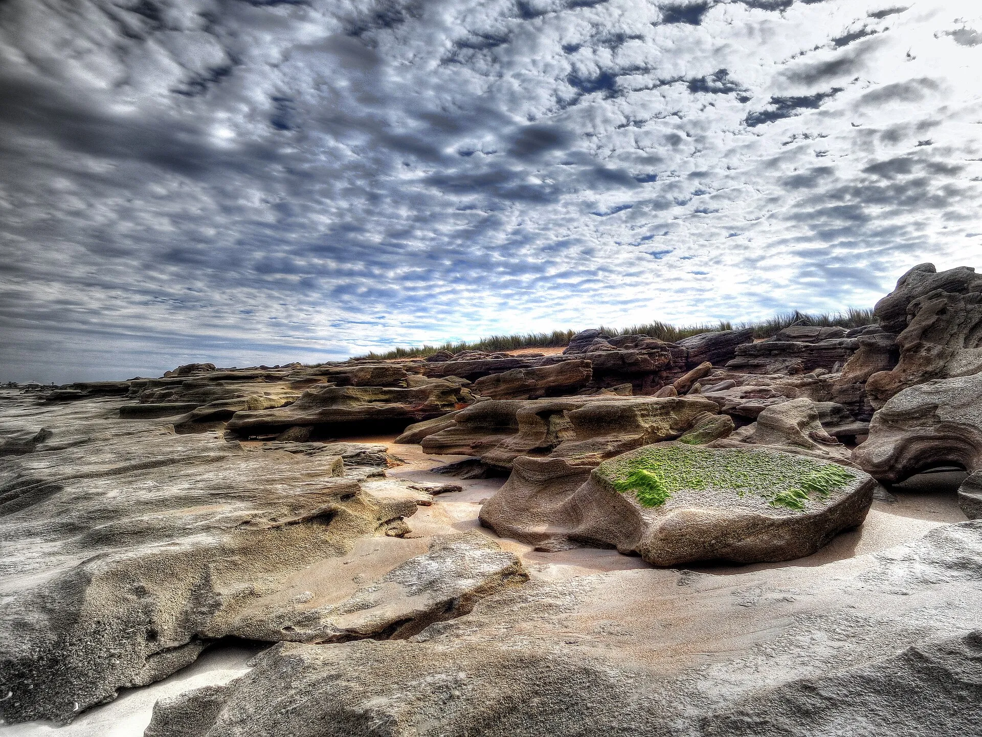 HDR beach image from Washington Oaks Gardens State Park, near The Hammock.