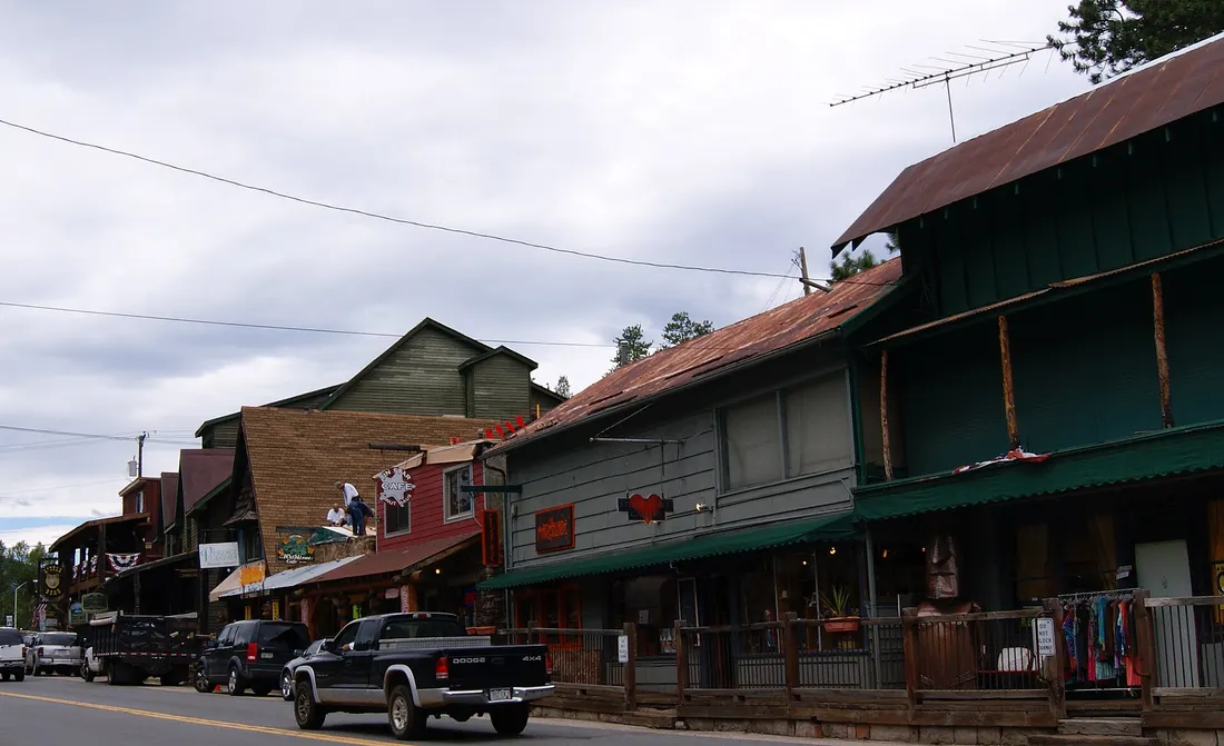 View of the evergreen 1 area
