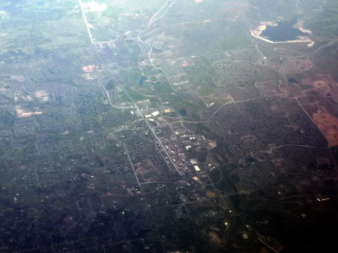 View of the parker 1 area